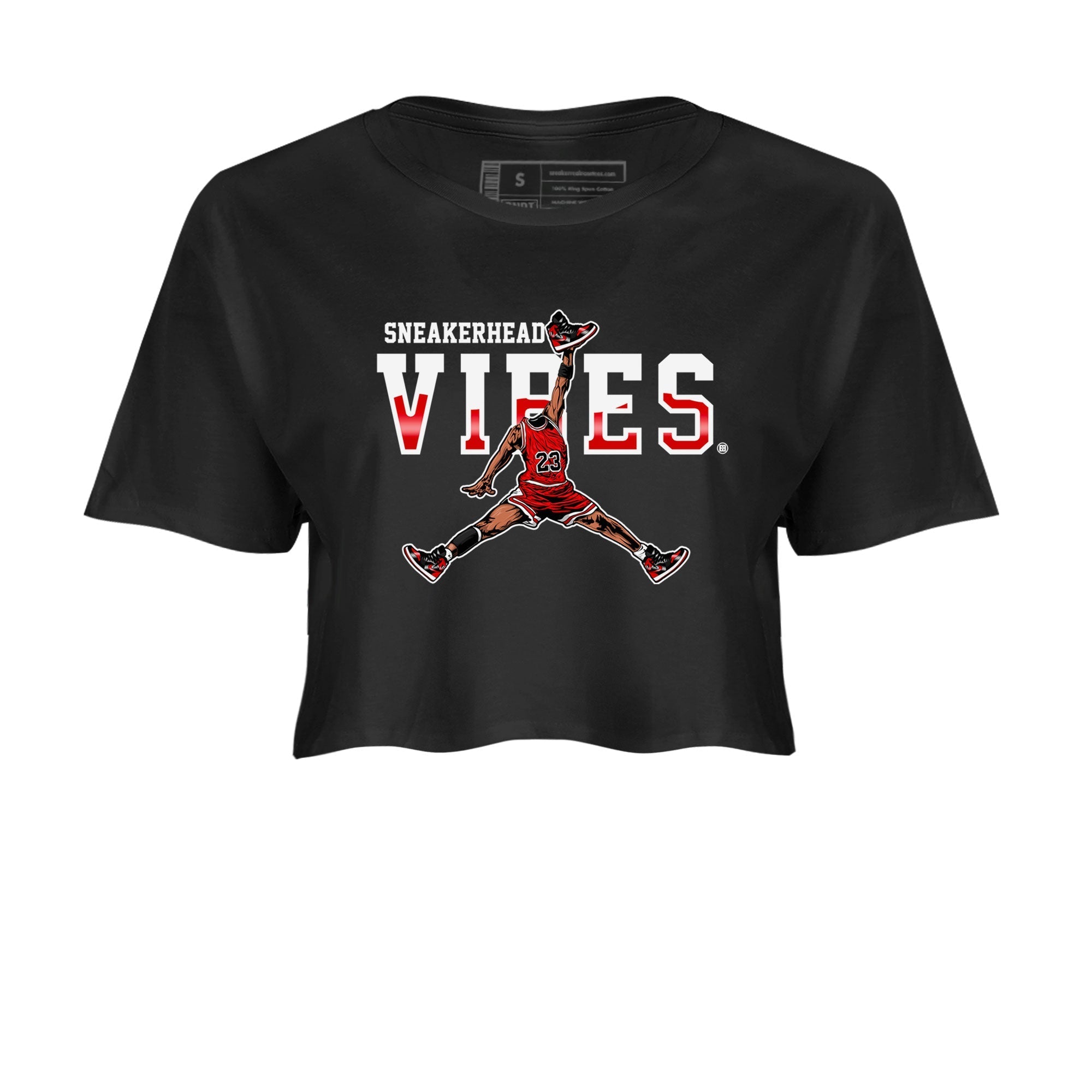 snkmatch Vibes snkmatch Women's Top - Air Jordan 1 Satin Bred