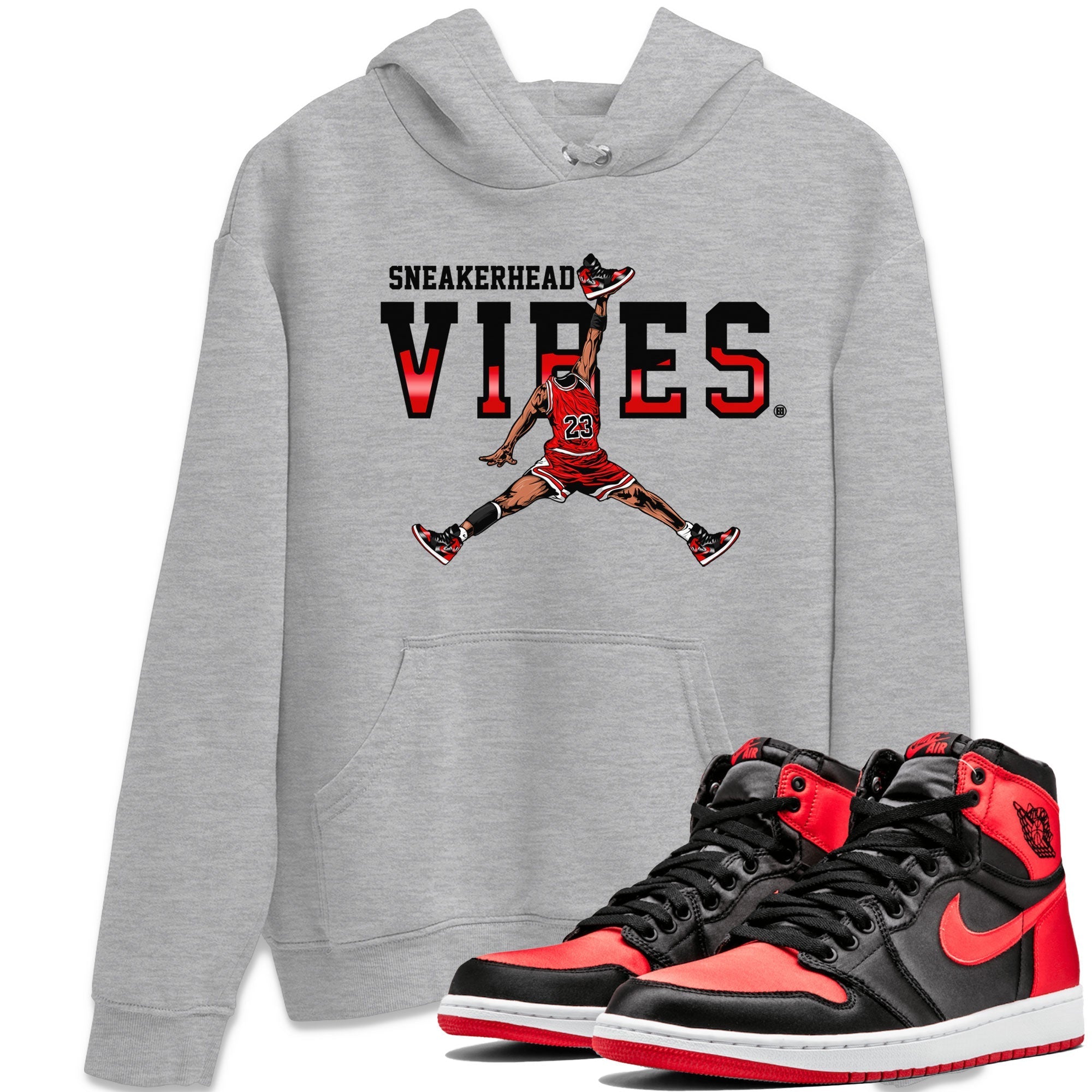 snkmatch Vibes snkmatch Tee - Air Jordan 1 Satin Bred