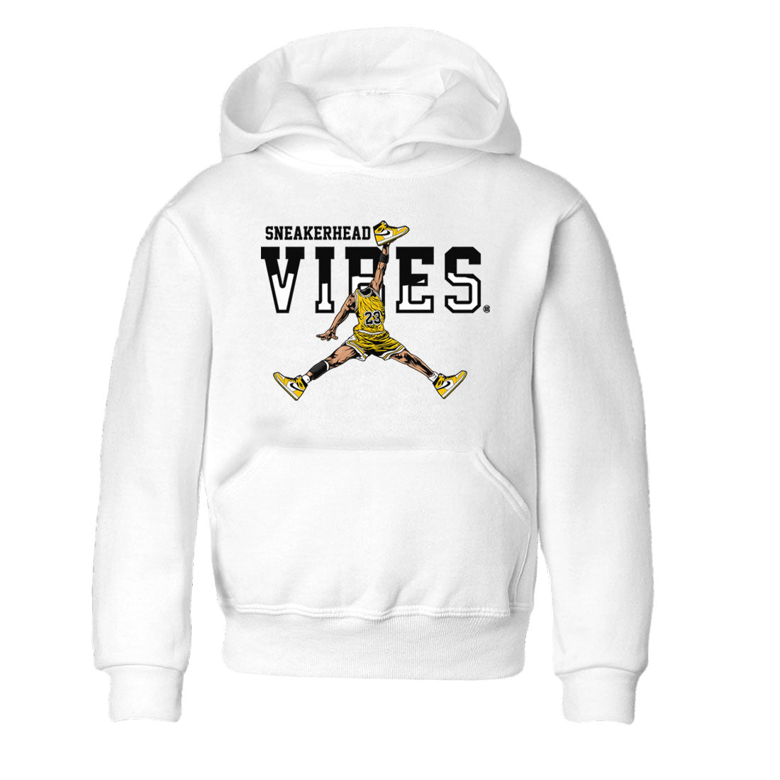 snkmatch Vibes snkmatch Tees Kids - Air Jordan 1 Yellow Ochre