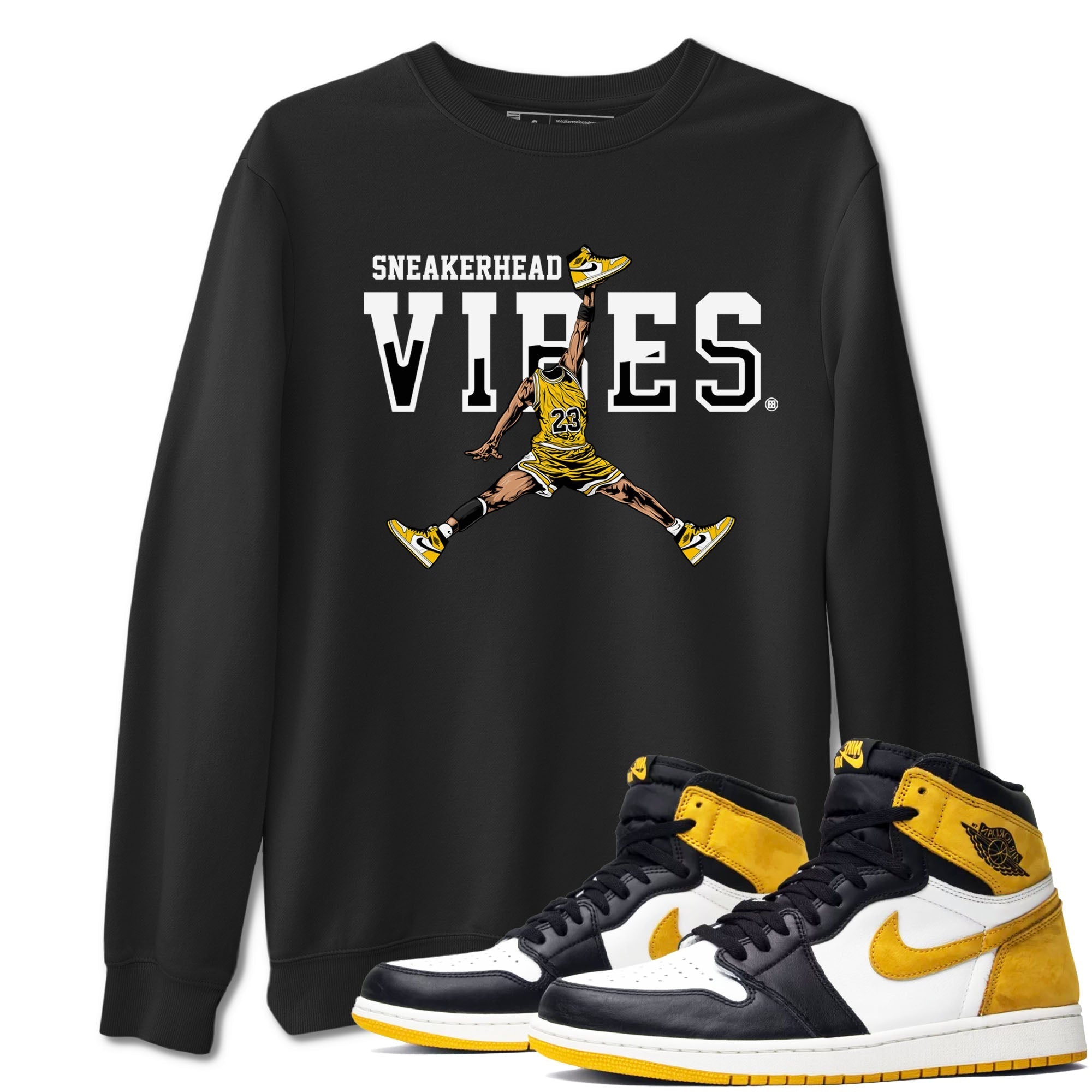 snkmatch Vibes snkmatch Tees - Air Jordan 1 Yellow Ochre