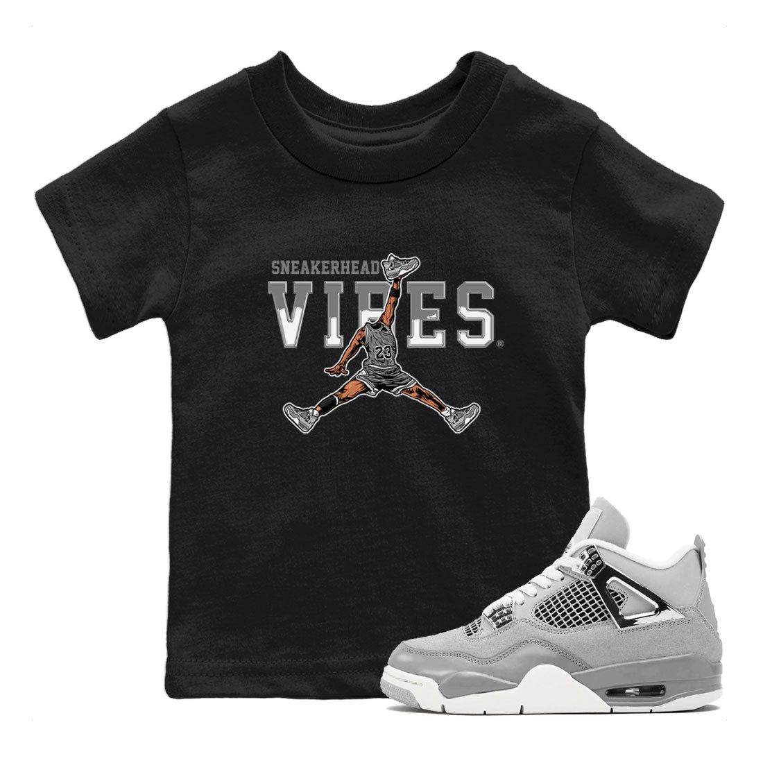 snkmatch Vibes snkmatch Tee Kids - Air Jordan 4 Frozen Moments