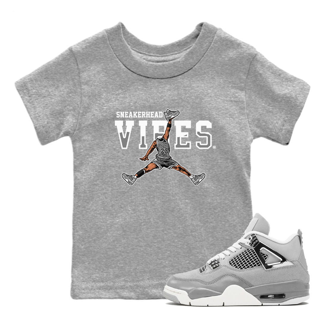 snkmatch Vibes snkmatch Tee Kids - Air Jordan 4 Frozen Moments