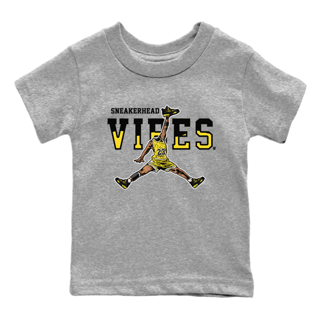 snkmatch Vibes Kids Tops - Air Jordan 4 Thunder