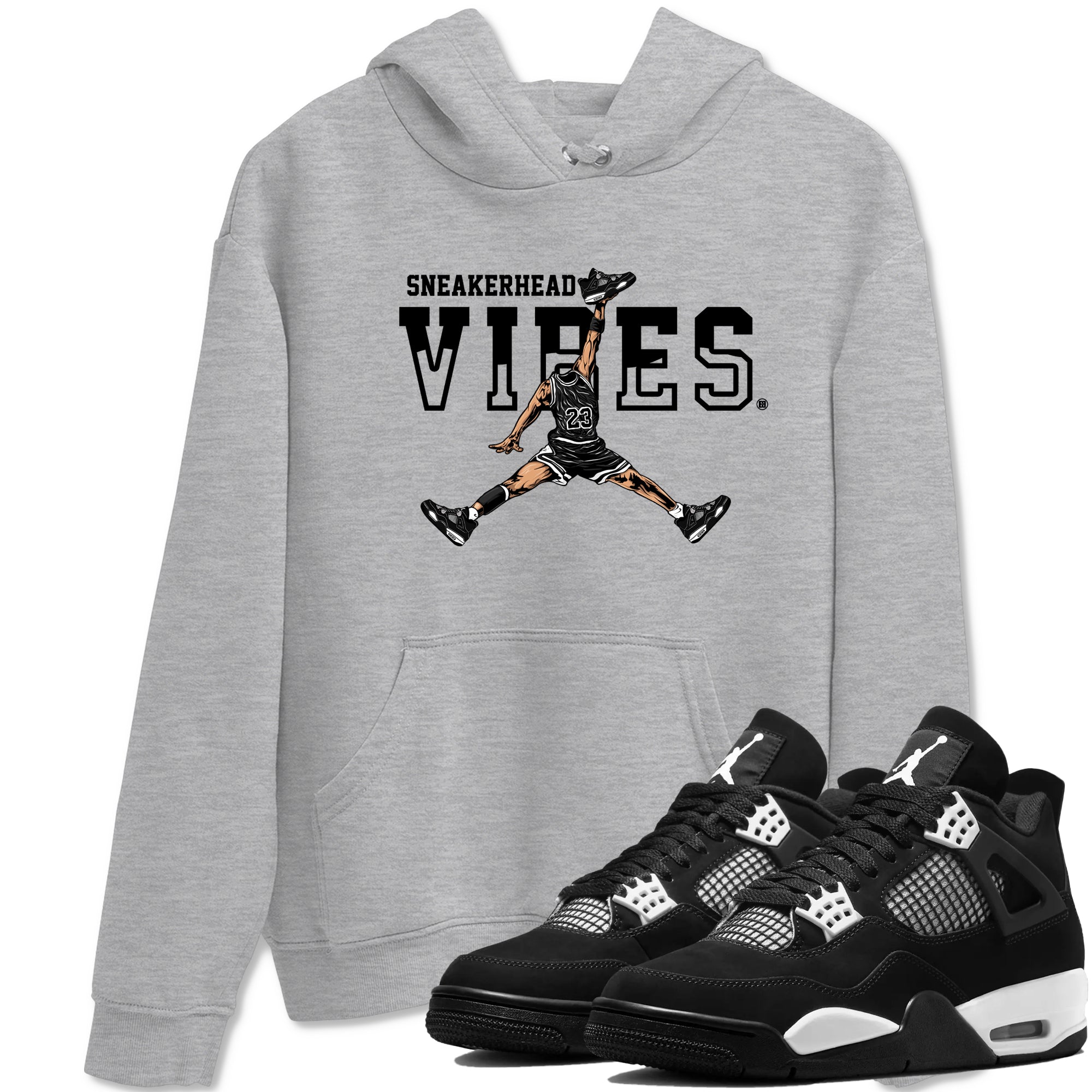snkmatch Vibes snkmatch Tees - Air Jordan 4 White Thunder