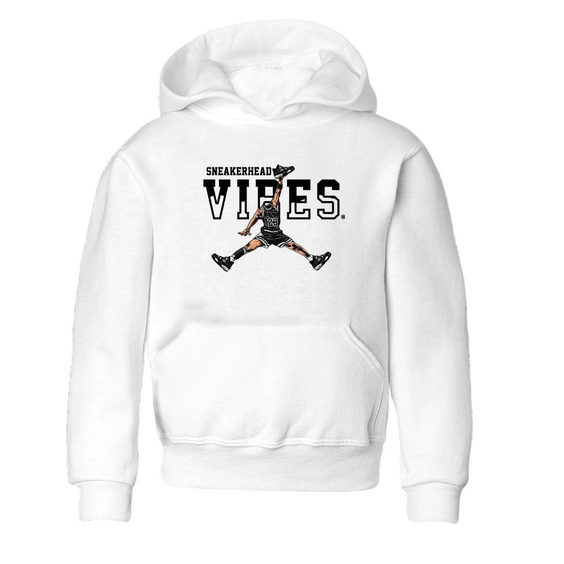 snkmatch Vibes snkmatch Tees Kids - Air Jordan 4 White Thunder