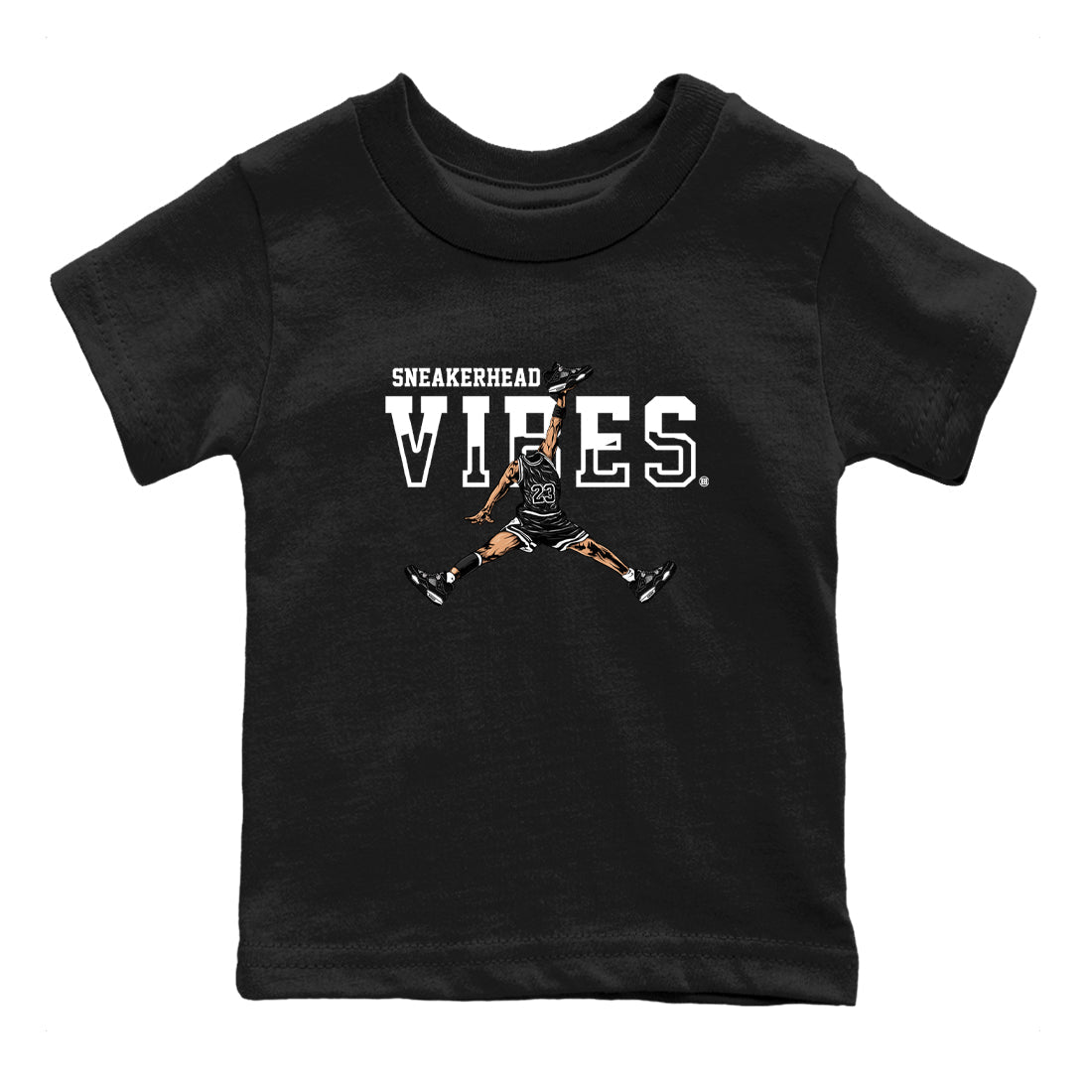 snkmatch Vibes snkmatch Tees Kids - Air Jordan 4 White Thunder