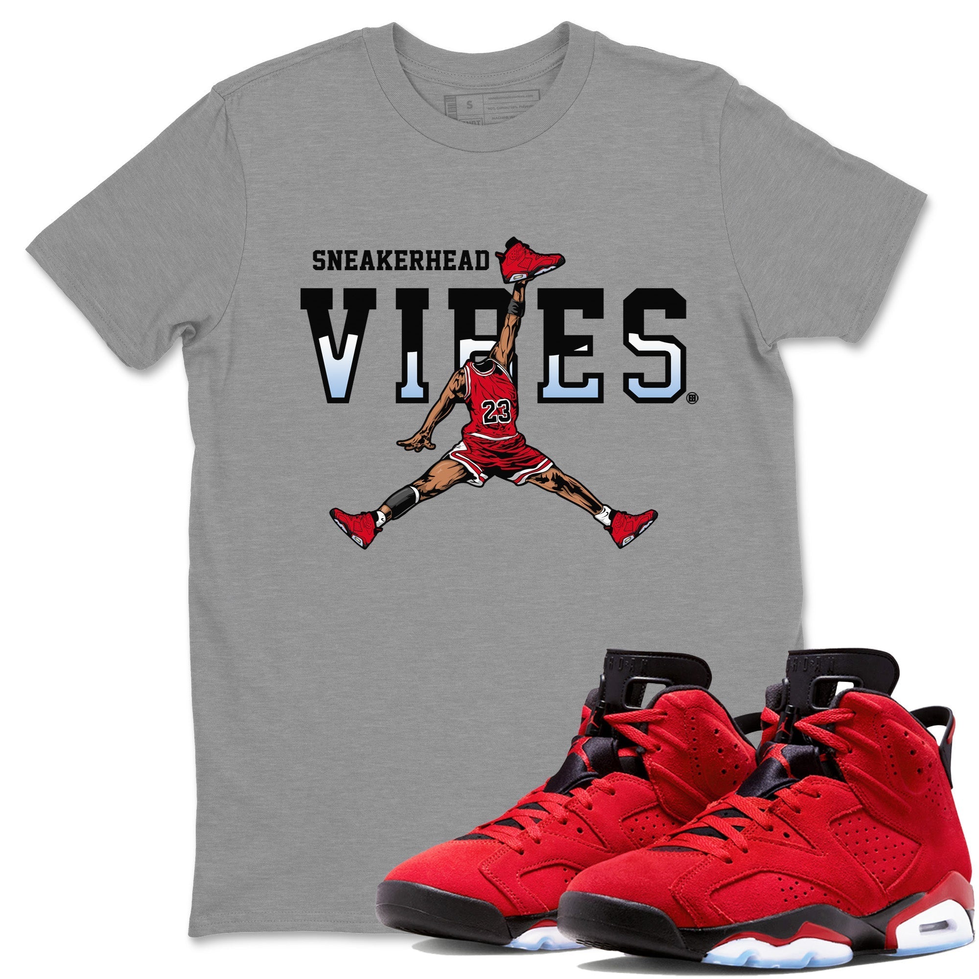 snkmatch Vibes Unisex Tops - Air Jordan 6 Toro Bravo