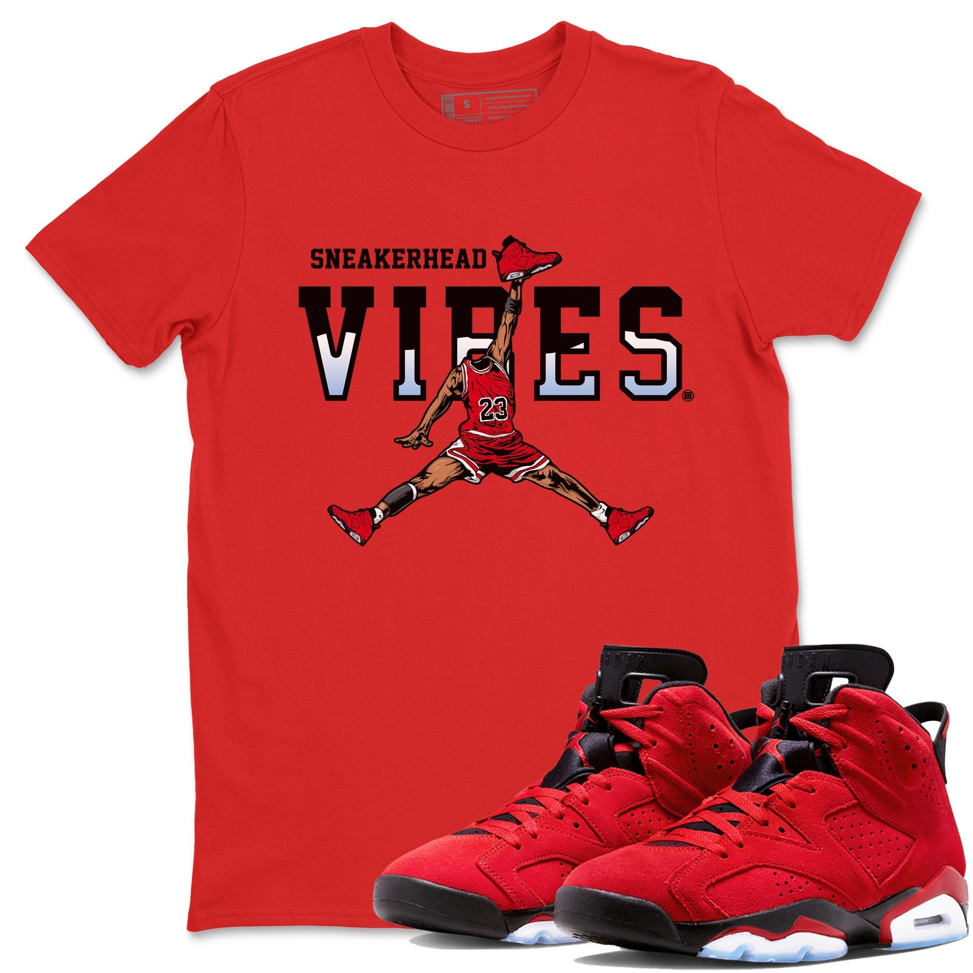 snkmatch Vibes Unisex Tops - Air Jordan 6 Toro Bravo