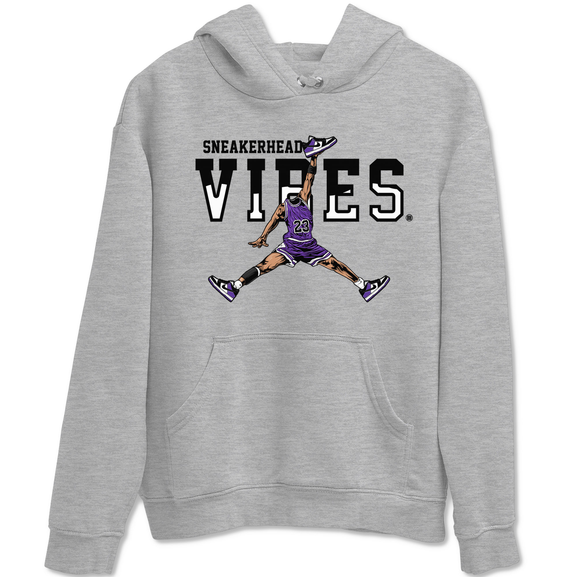 snkmatch Vibes snkmatch Tees - Dunk Low Court Purple