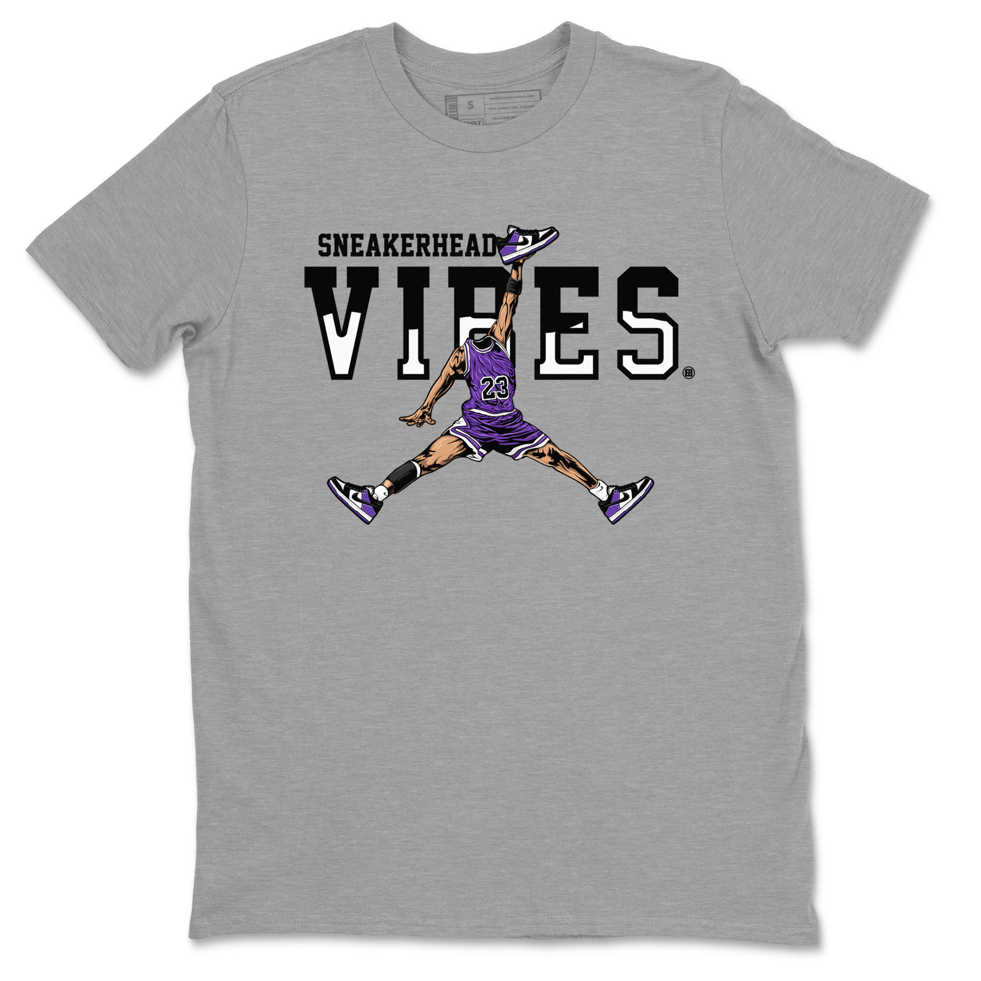 snkmatch Vibes snkmatch Tees - Dunk Low Court Purple