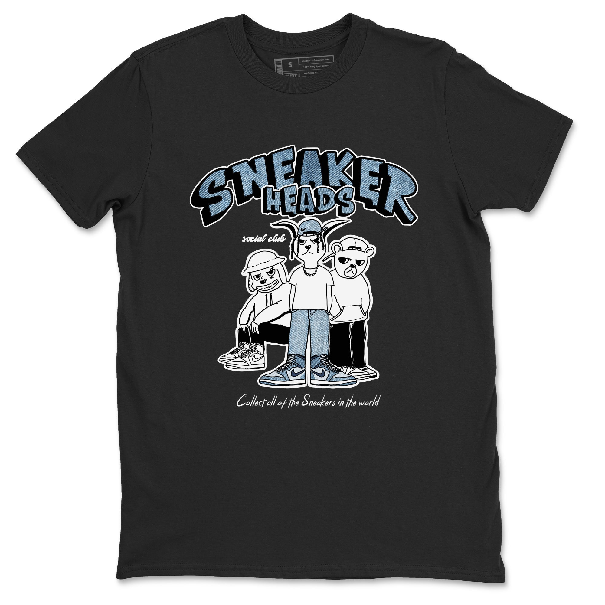 snkmatchs Social Club snkmatch Tees - Air Jordan 1 Denim 2024
