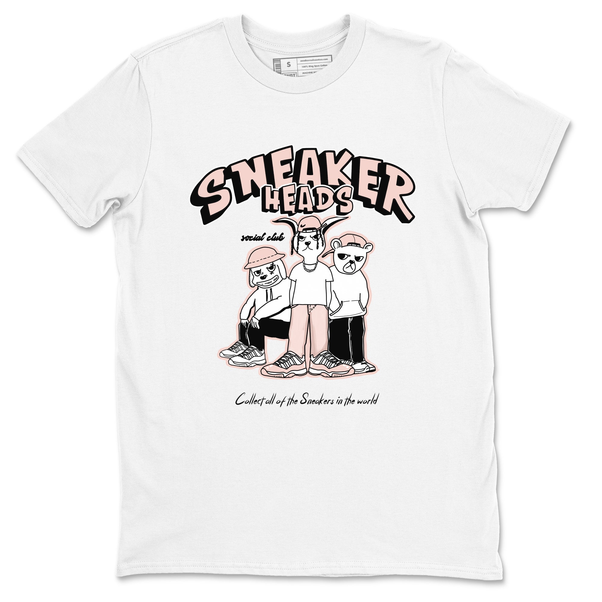 snkmatchs Social Club snkmatch Tees - Air Jordan 11 Legend Pink