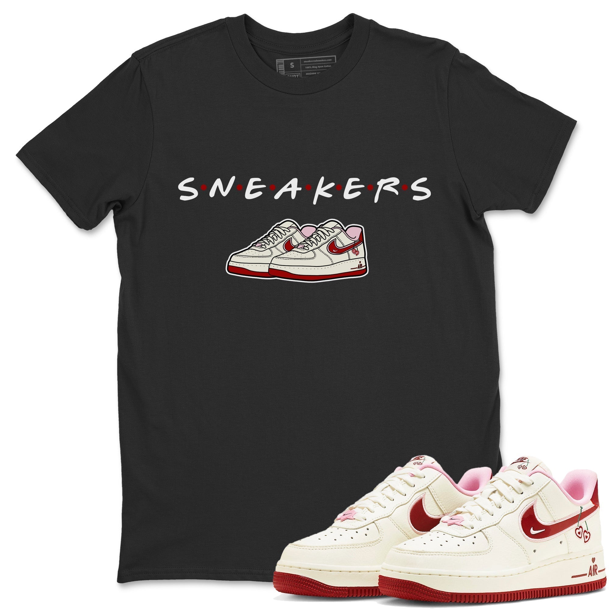 snkmatchs Unisex Tops - Air Force 1 Valentines Day