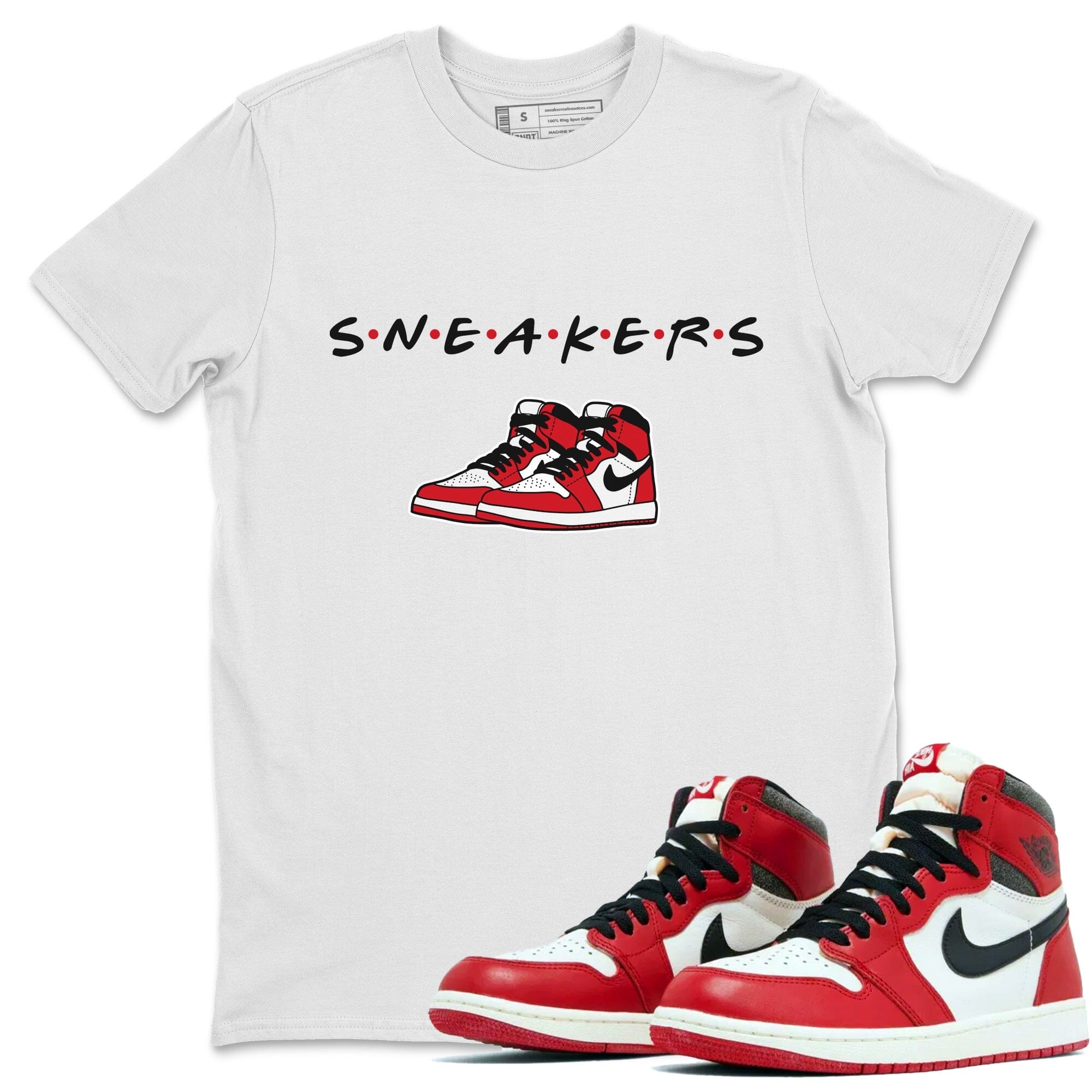 snkmatchs Unisex Tops - Air Jordan 1 Lost & Found