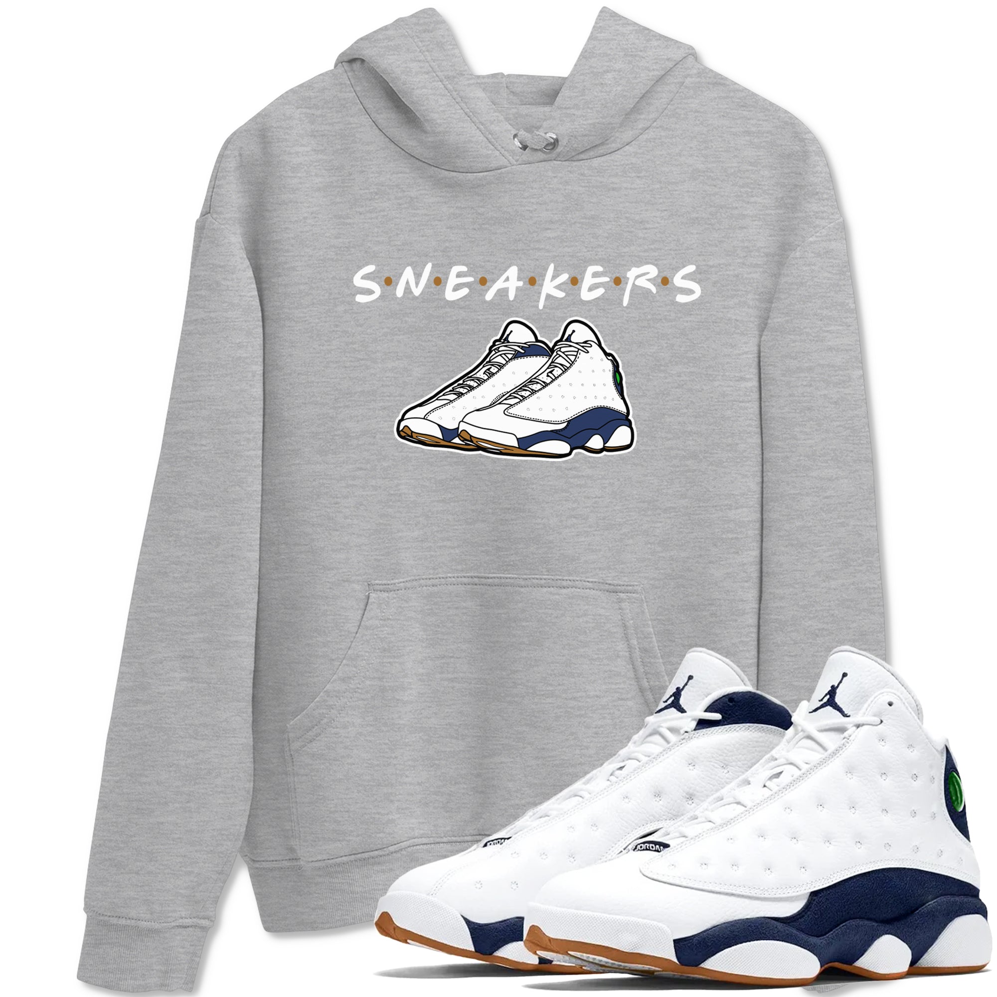 snkmatchs snkmatch Tees - Air Jordan 13 Midnight Navy