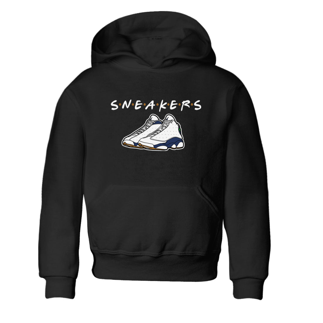 snkmatchs snkmatch Tees Kids - Air Jordan 13 Midnight Navy