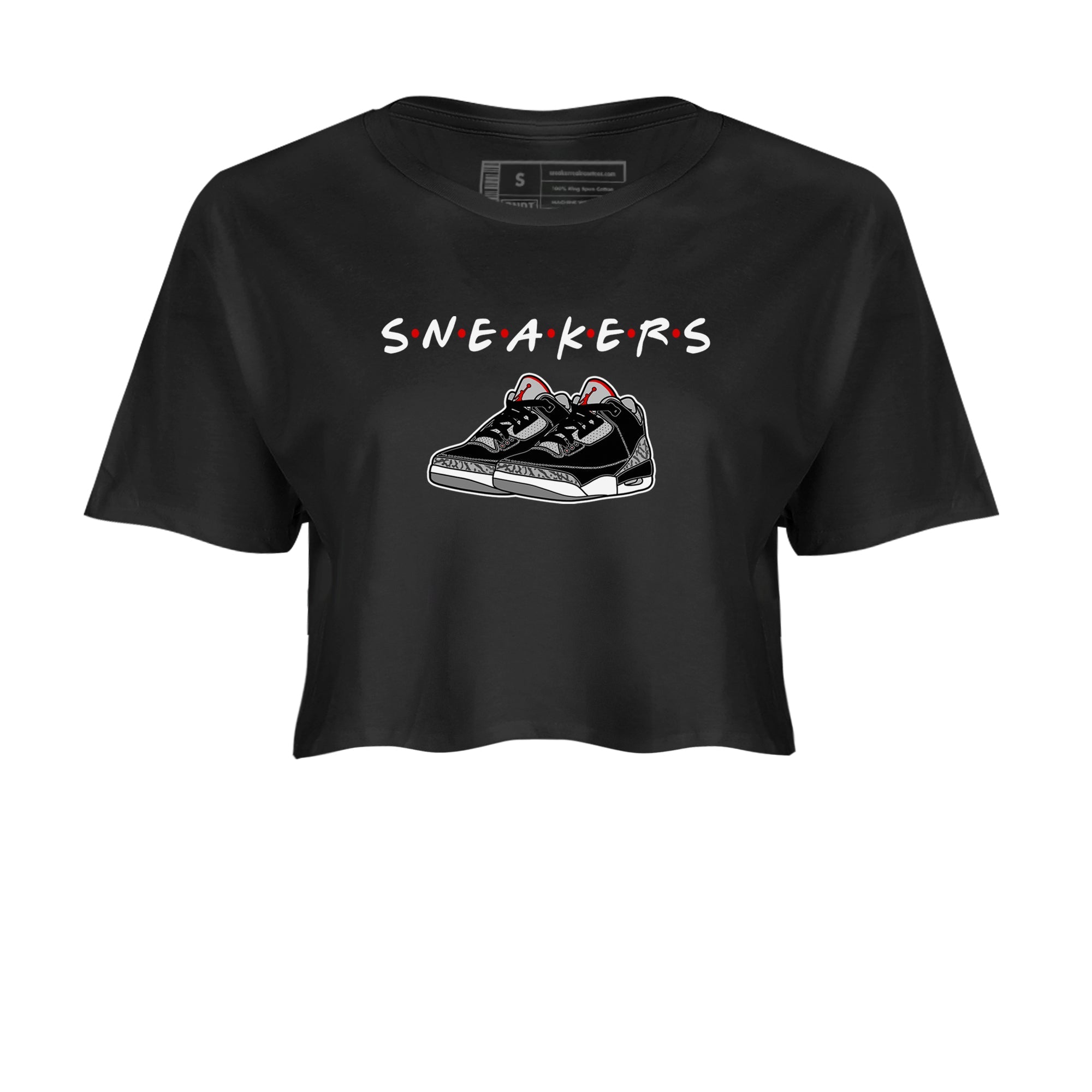 snkmatchs snkmatch Women's Top - Air Jordan 3 Black Cement
