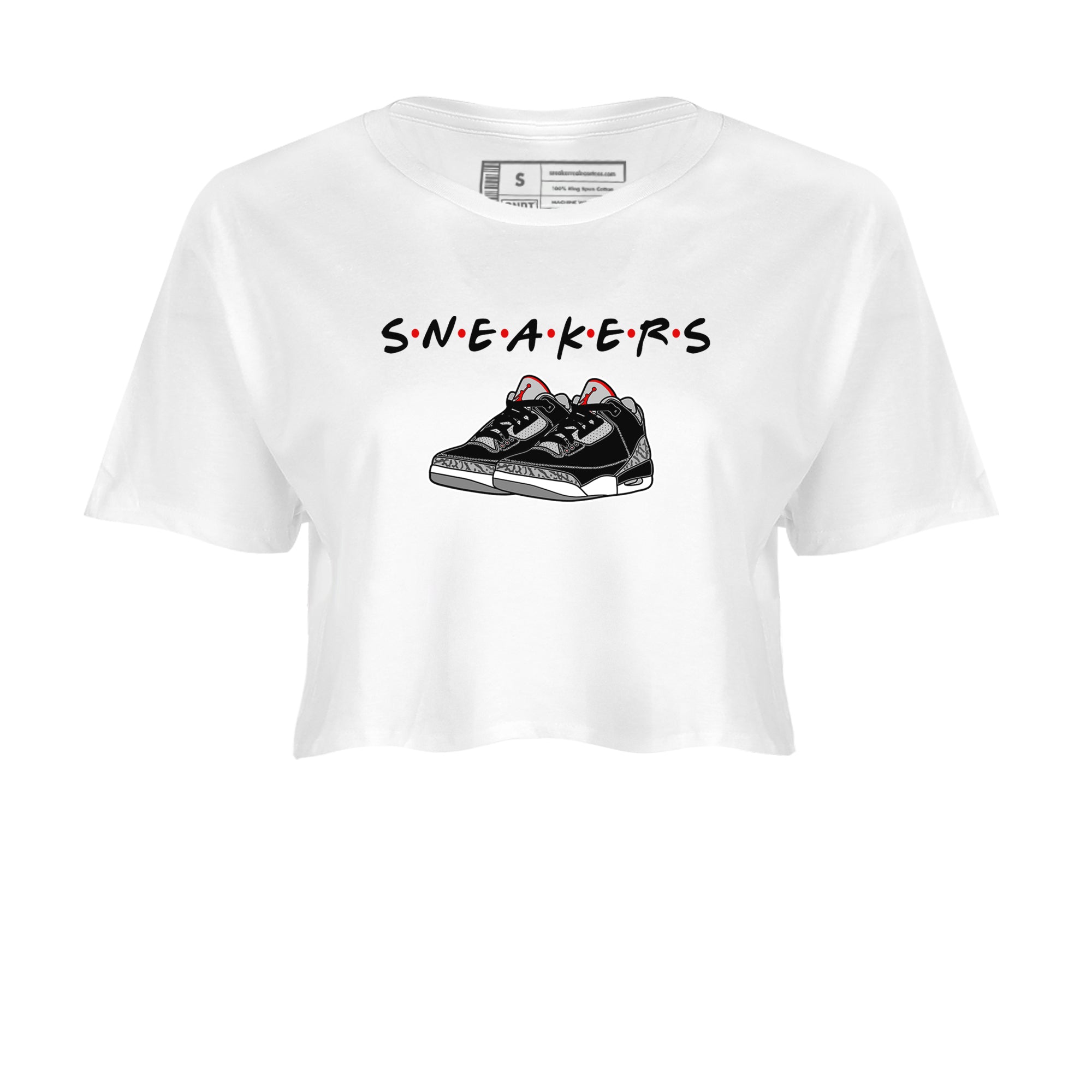 snkmatchs snkmatch Women's Top - Air Jordan 3 Black Cement