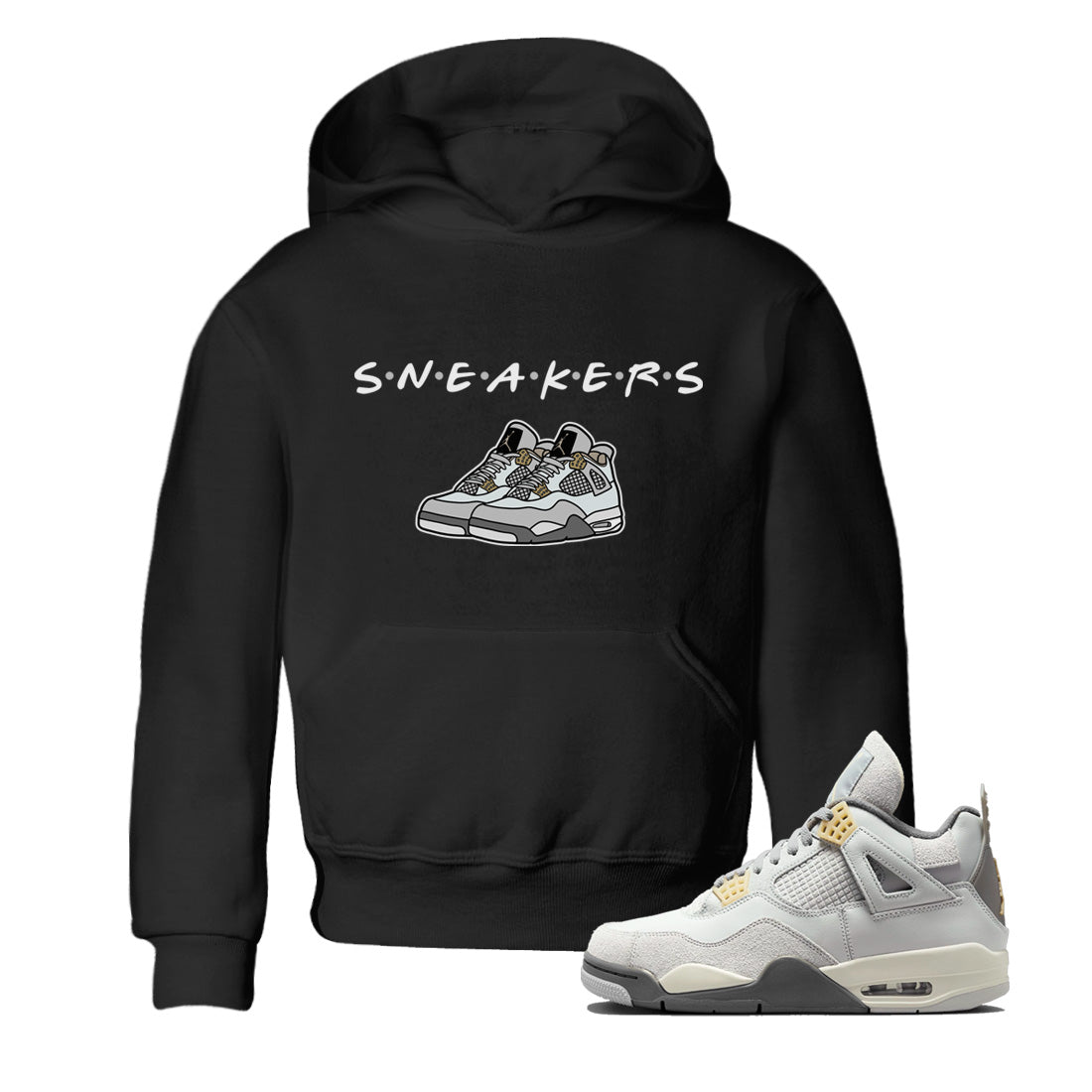 snkmatchs Kids Tops - Air Jordan 4 Craft