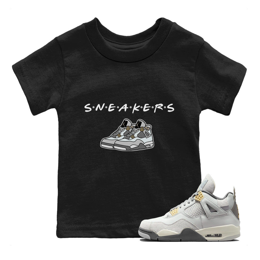 snkmatchs Kids Tops - Air Jordan 4 Craft