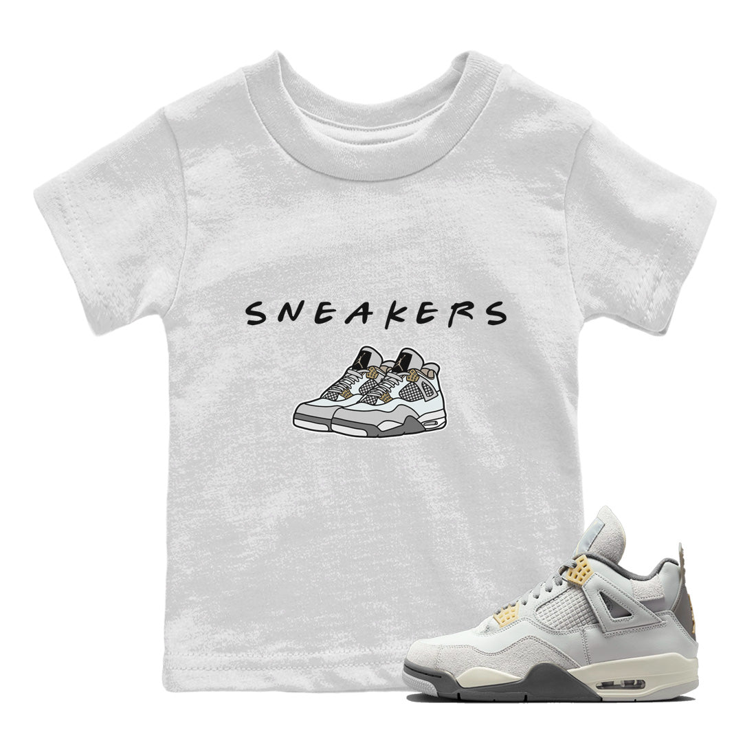 snkmatchs Kids Tops - Air Jordan 4 Craft