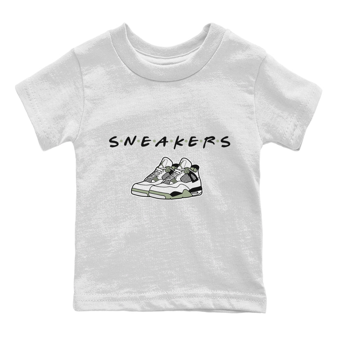 snkmatchs Kids Tops - Air Jordan 4 Seafoam