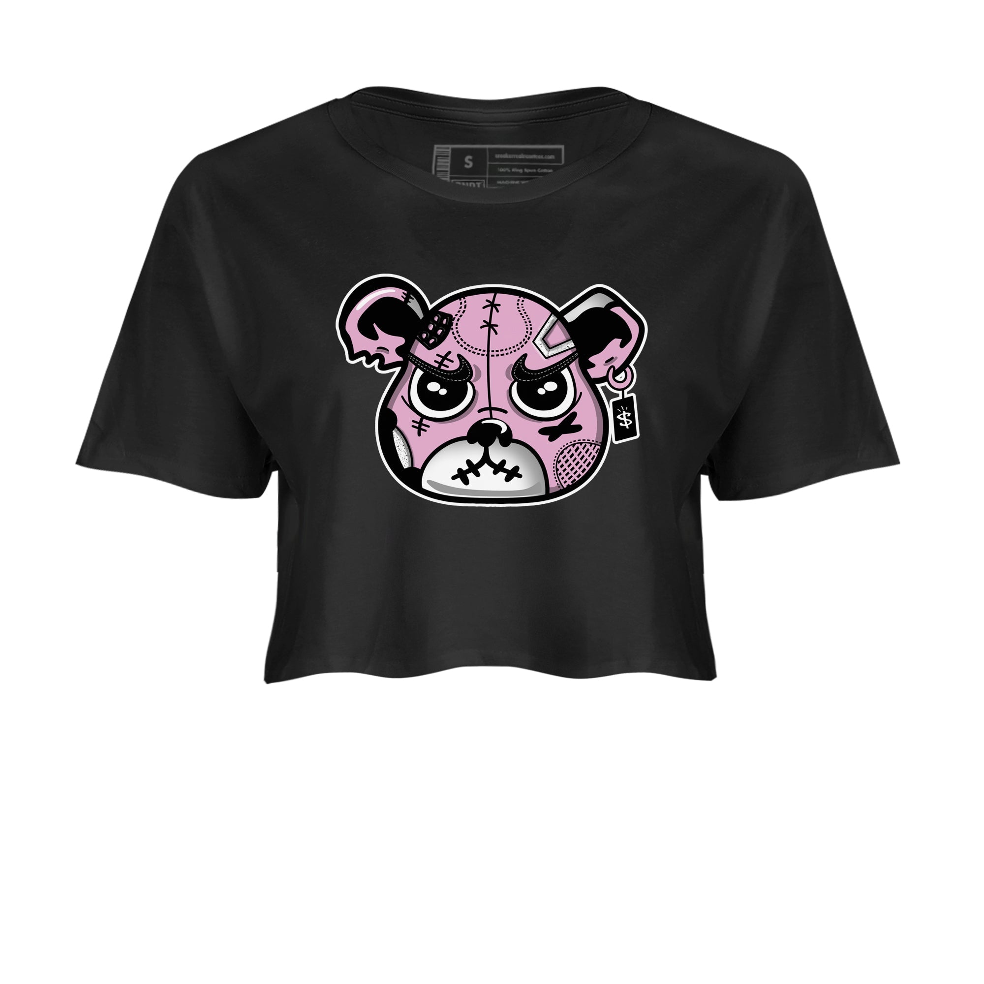 snkmatchs Bear Face snkmatch Women's Top - Air Jordan 4 Orchid