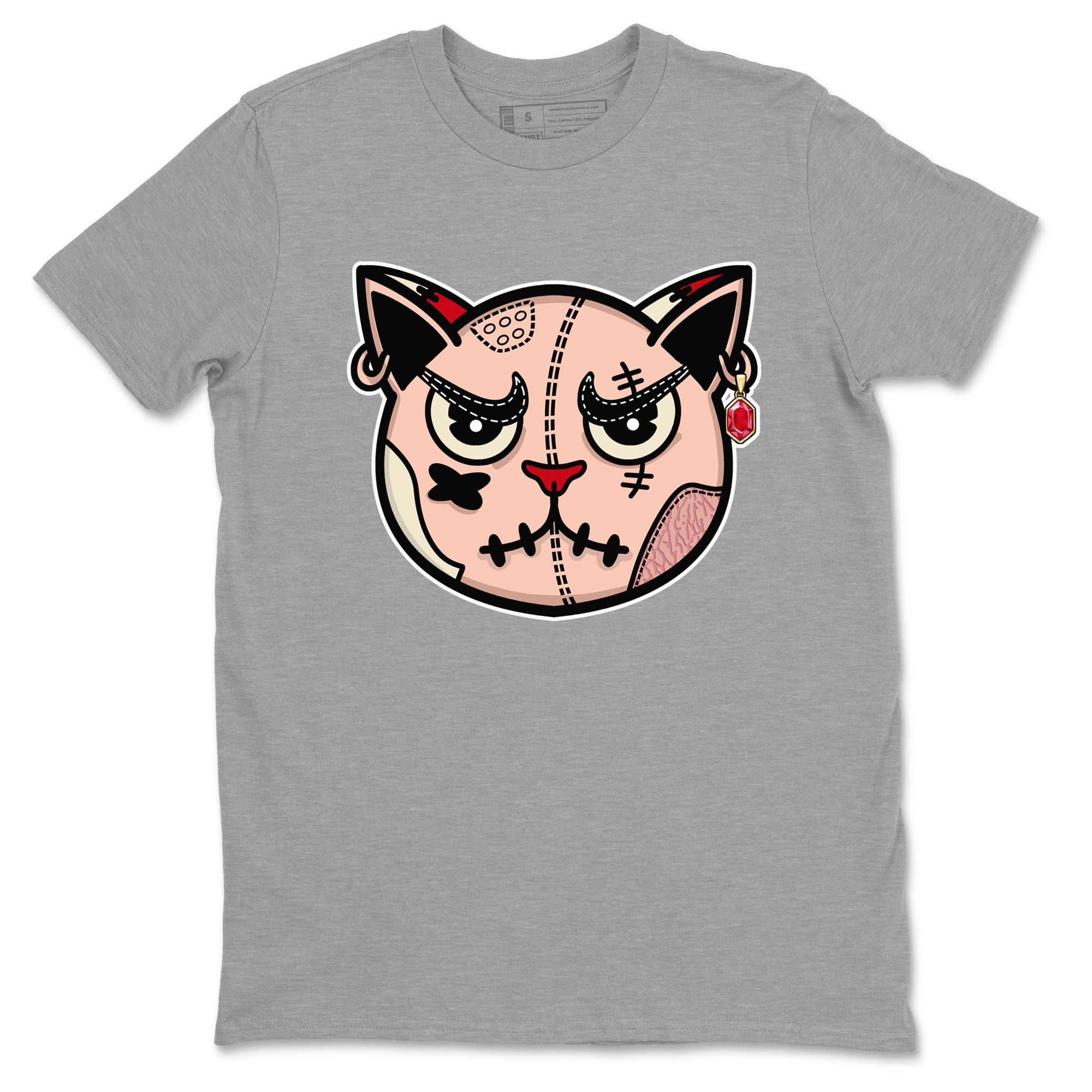 snkmatchs Cat Face snkmatch Tees - Air Jordan 3 Valentines Day