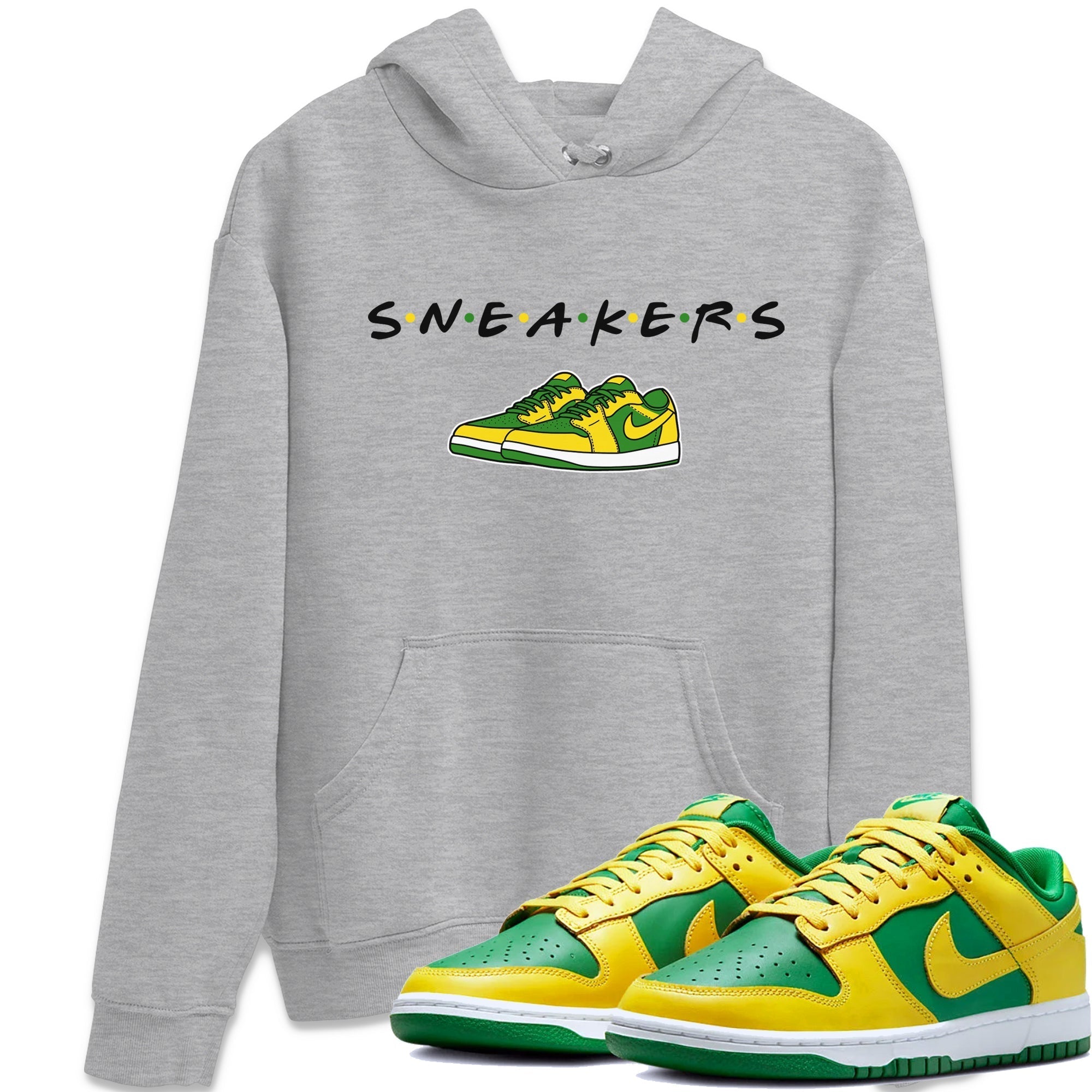 snkmatchs Unisex Tops - Dunk Reverse Brazil