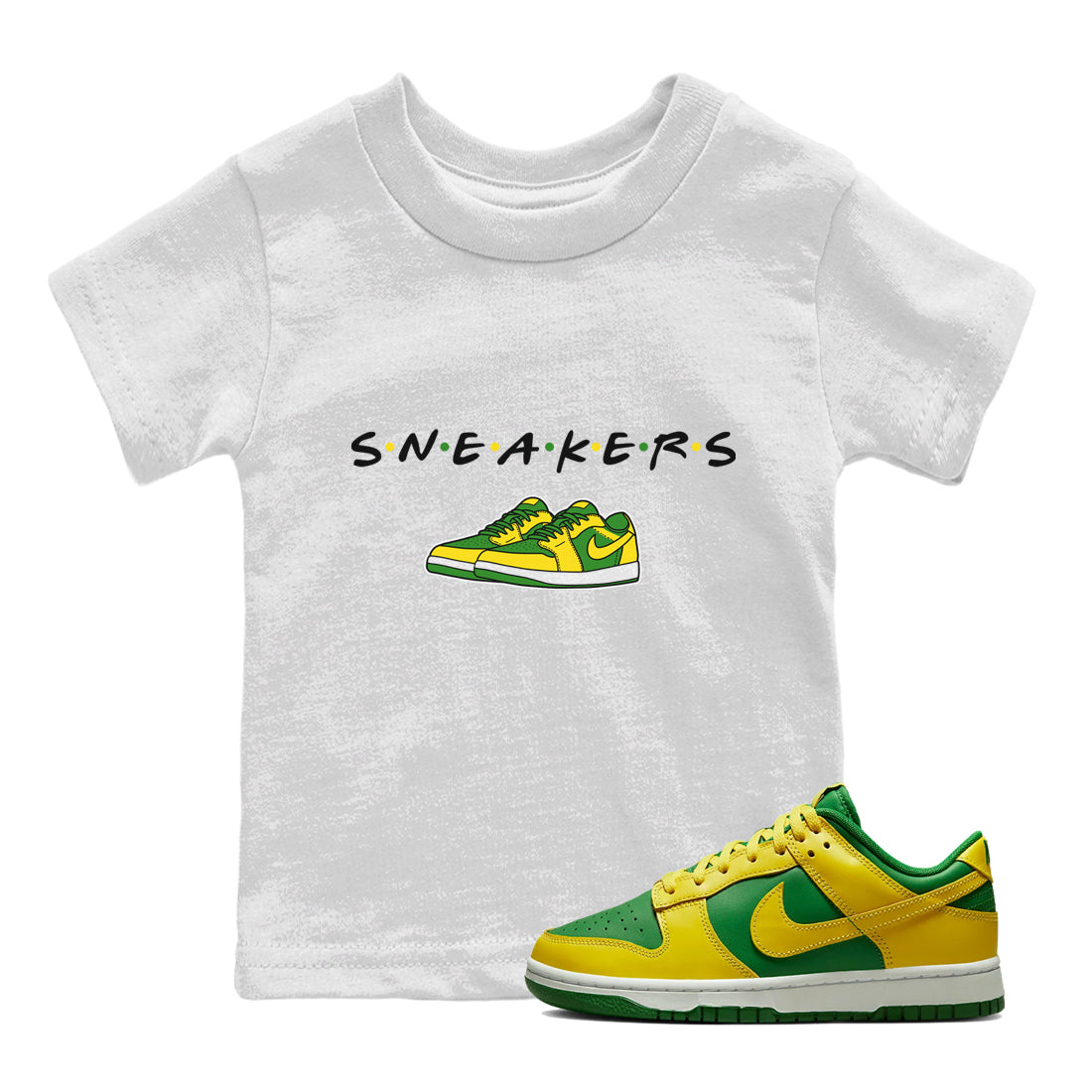 snkmatchs Kids Tops - Dunk Reverse Brazil