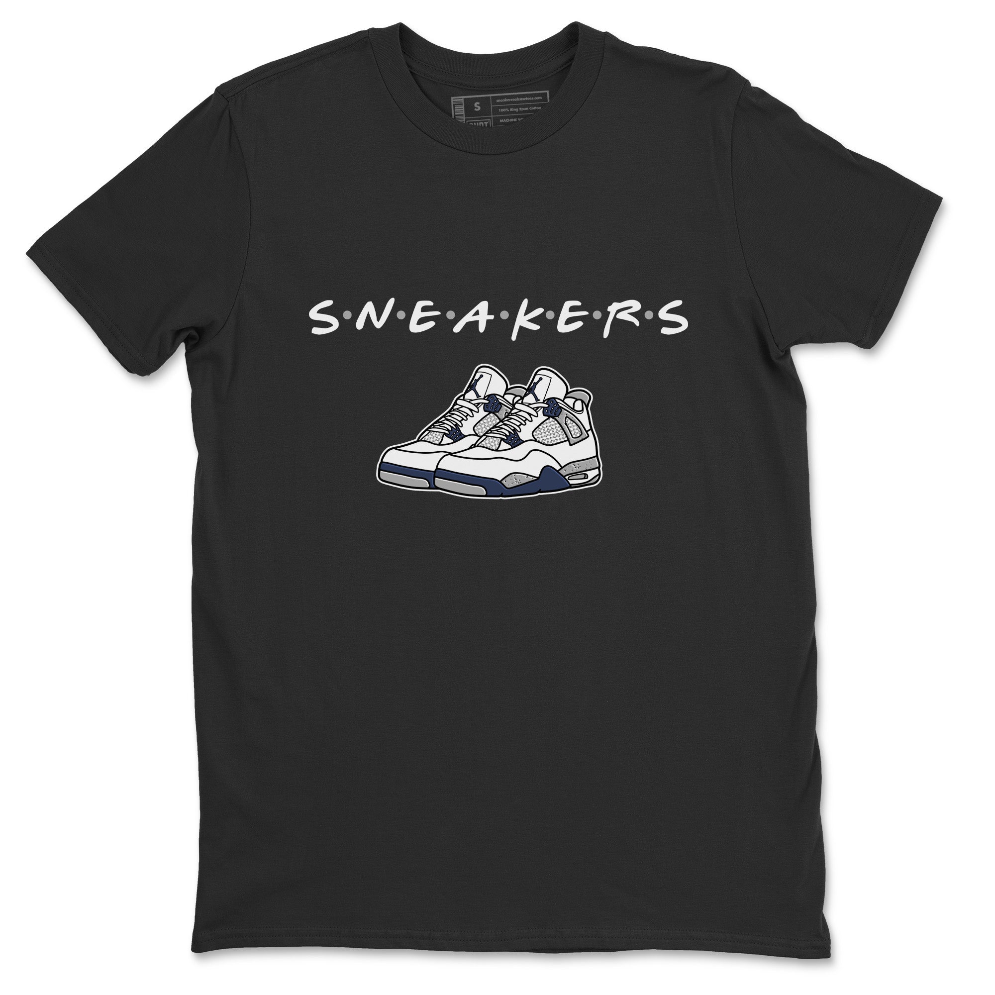 snkmatchs Unisex Tops - Air Jordan 4 Midnight Navy