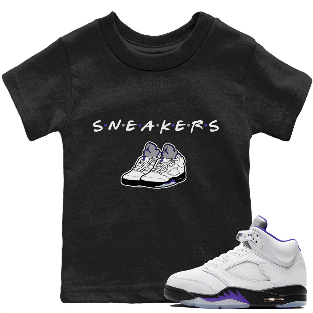 snkmatchs Kids Tops - Air Jordan 5 Concord