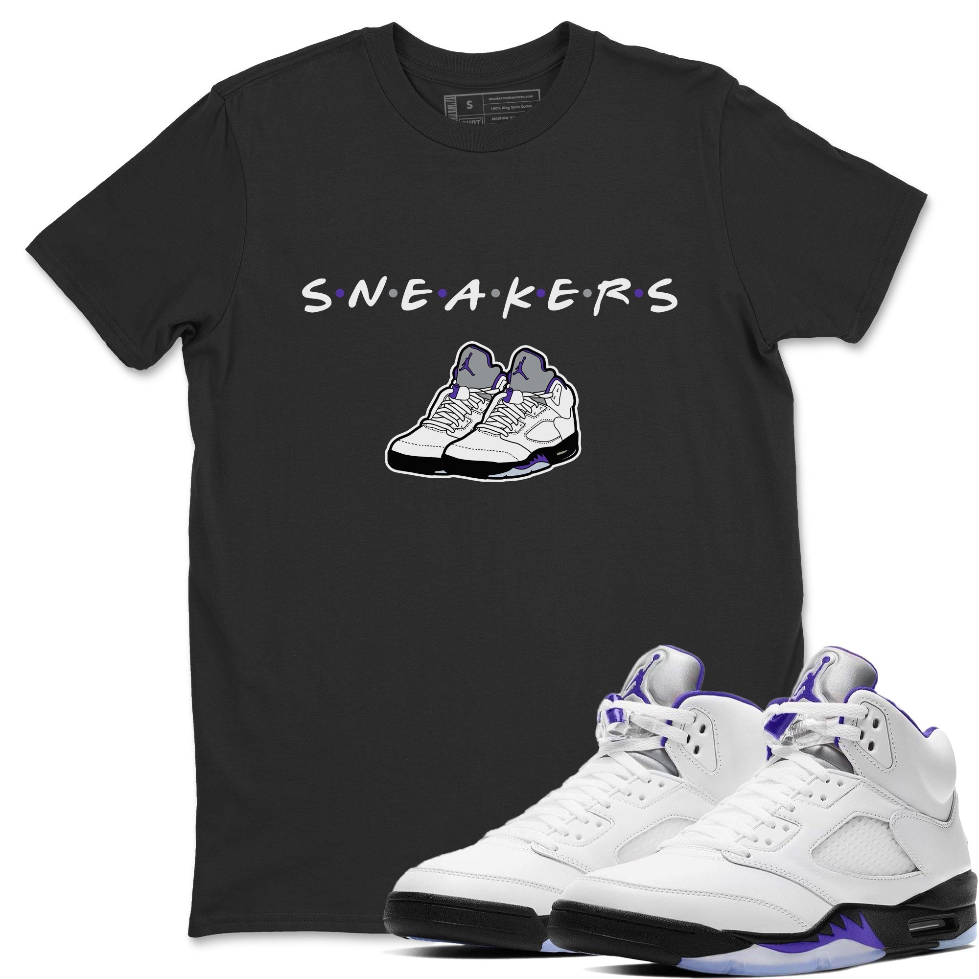 snkmatchs Unisex Tops - Air Jordan 5 Concord