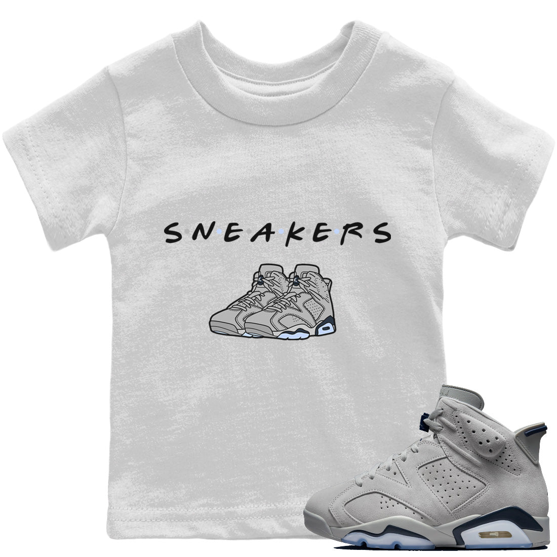 snkmatchs Kids Tops - Air Jordan 6 Georgetown