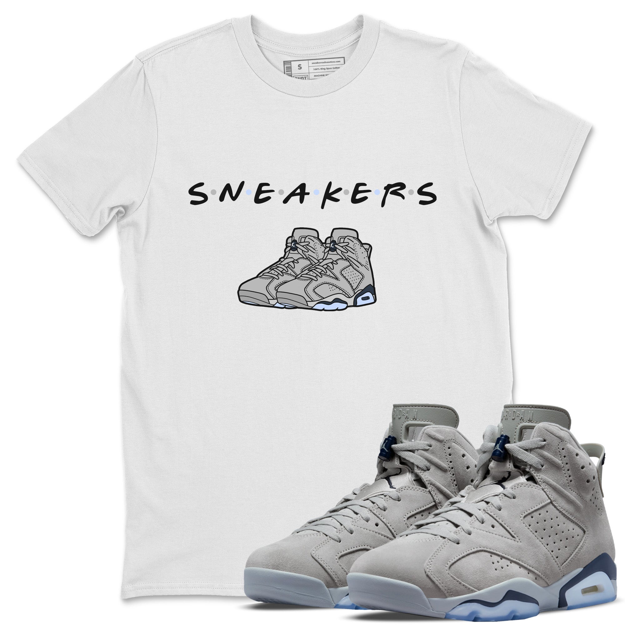 snkmatchs Unisex Tops - Air Jordan 6 Georgetown