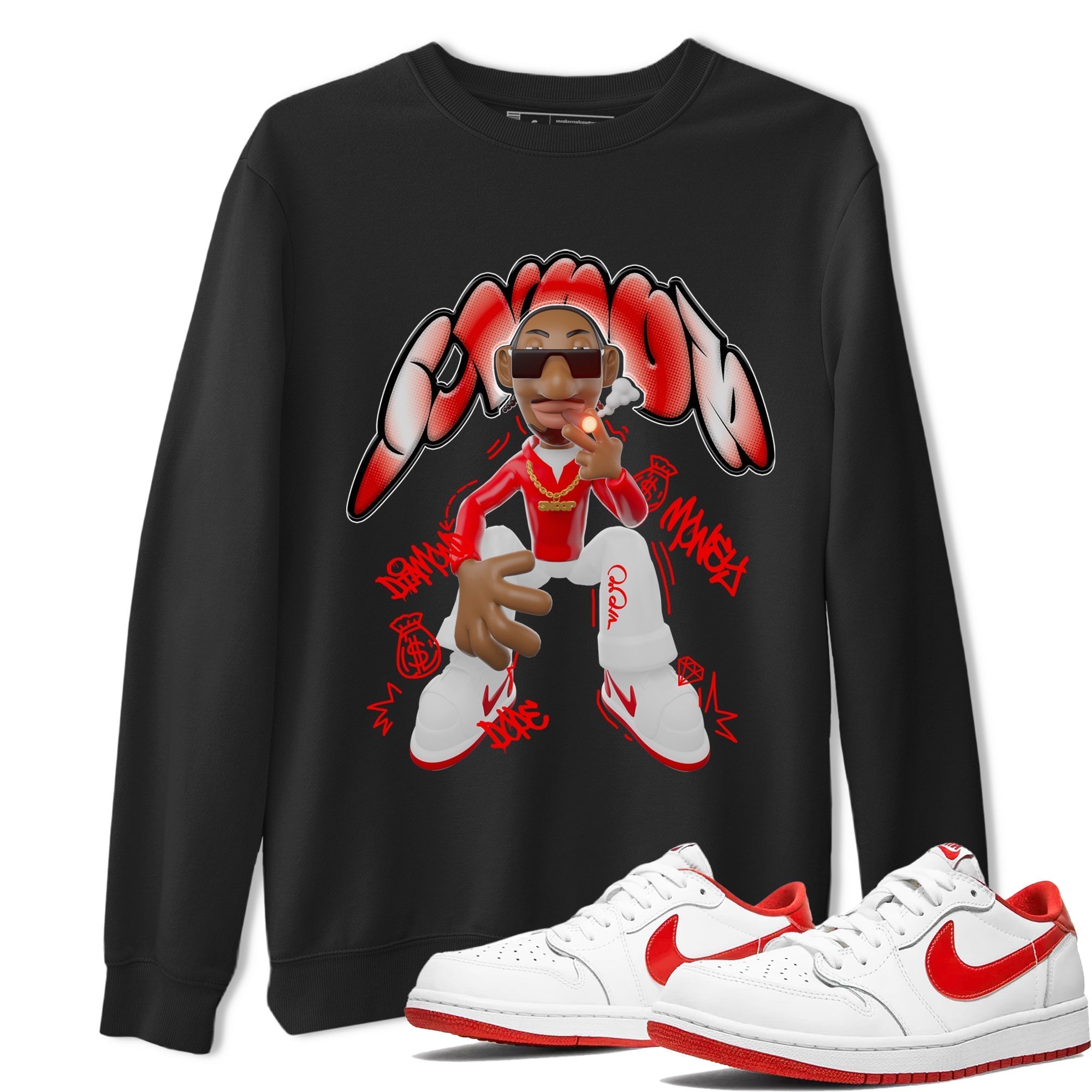 Snoop snkmatch Tee - Air Jordan 1 University Red