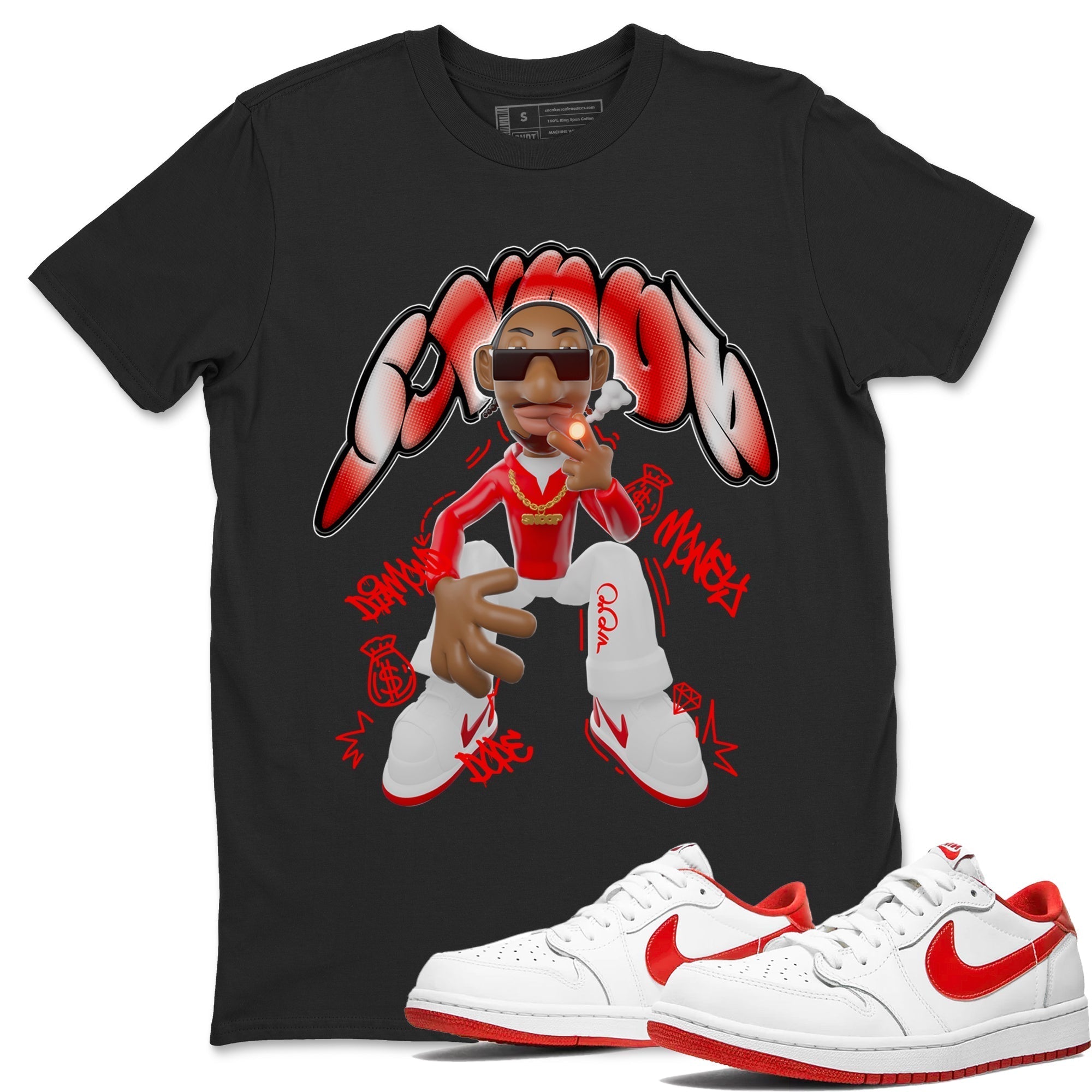 Snoop snkmatch Tee - Air Jordan 1 University Red