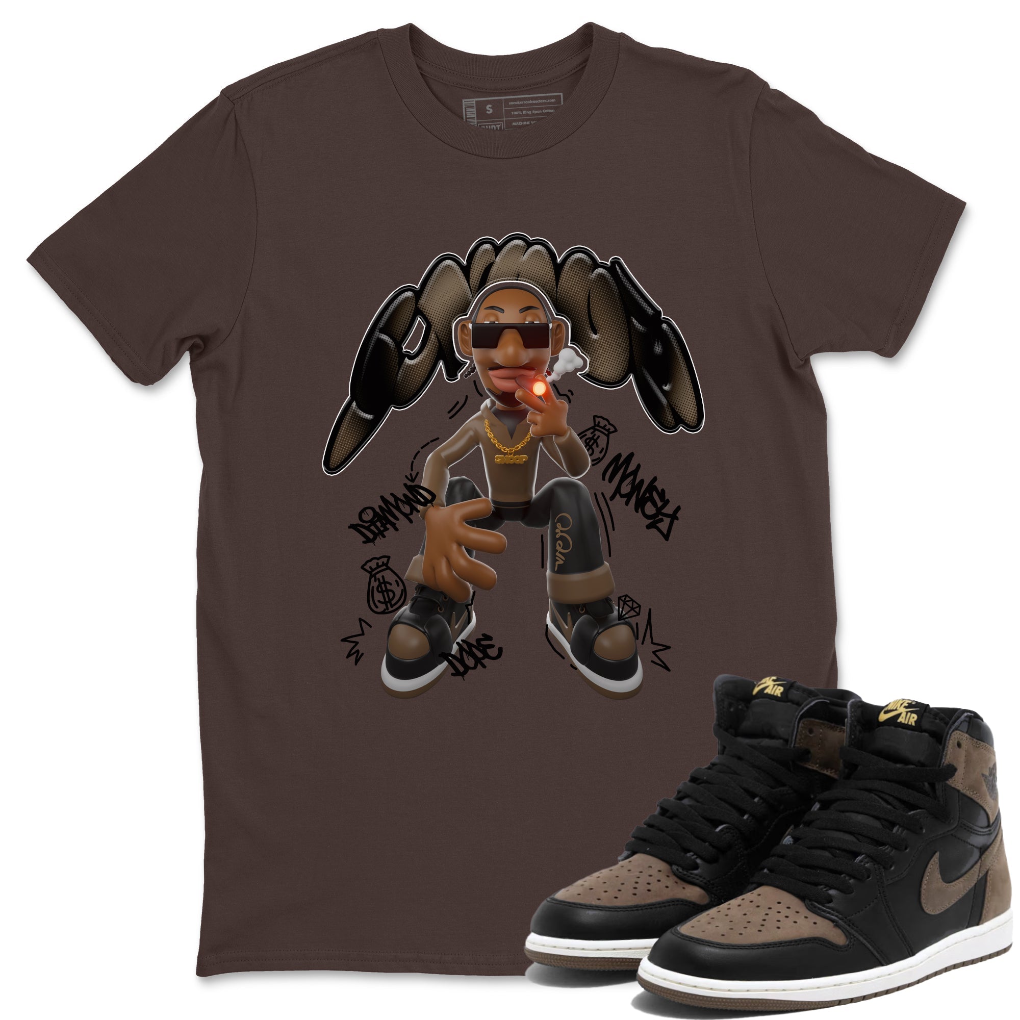 Snoop snkmatch Tee - Air Jordan 1 Palomino