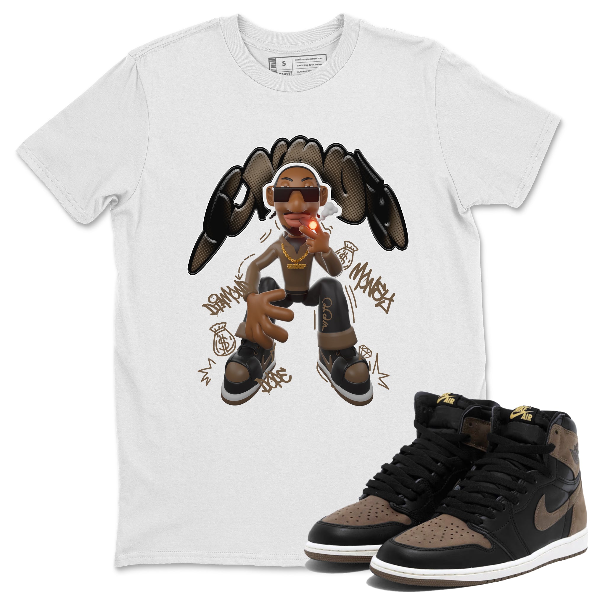 Snoop snkmatch Tee - Air Jordan 1 Palomino