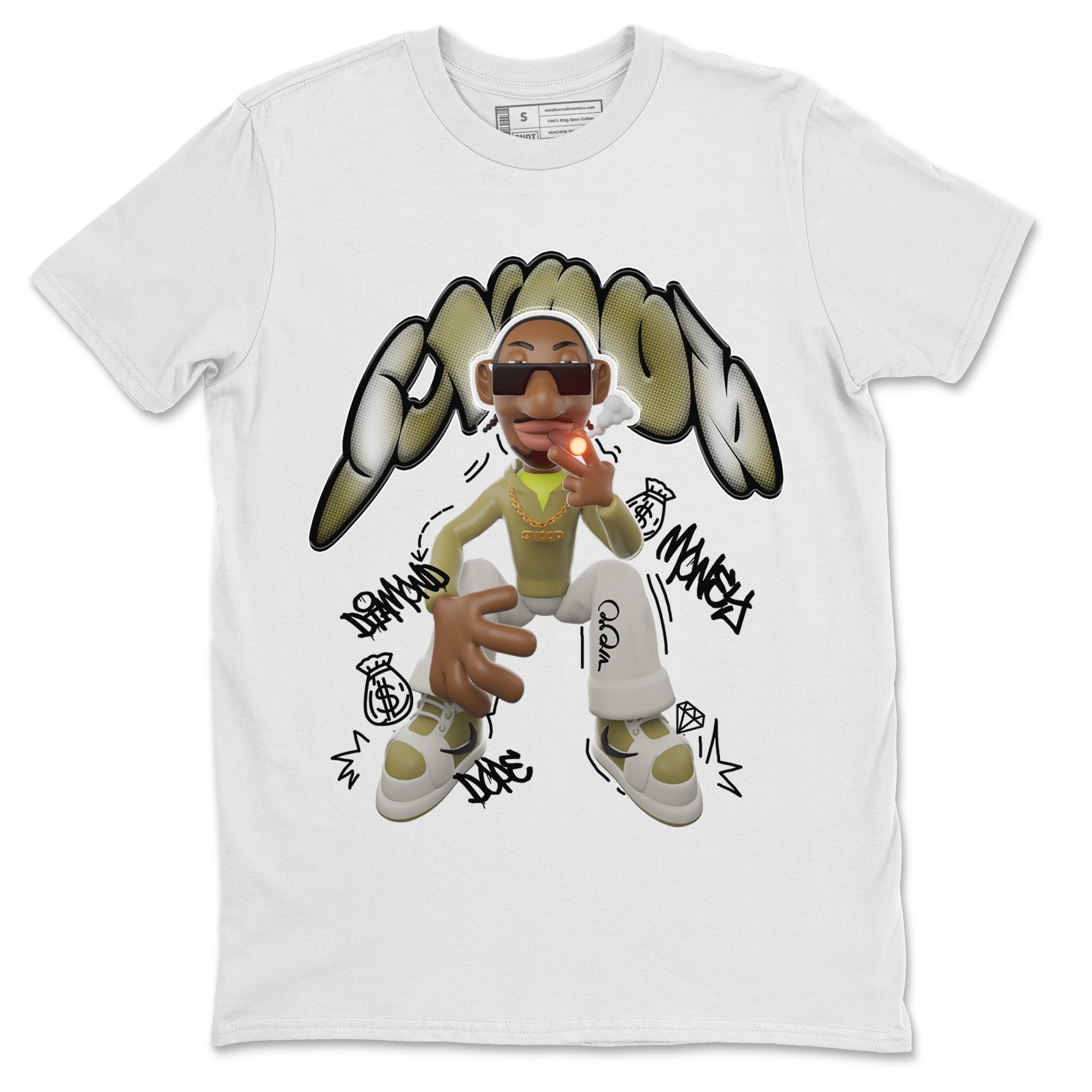 Snoop snkmatch Tee - Air Jordan 1 Travis Scott Golf