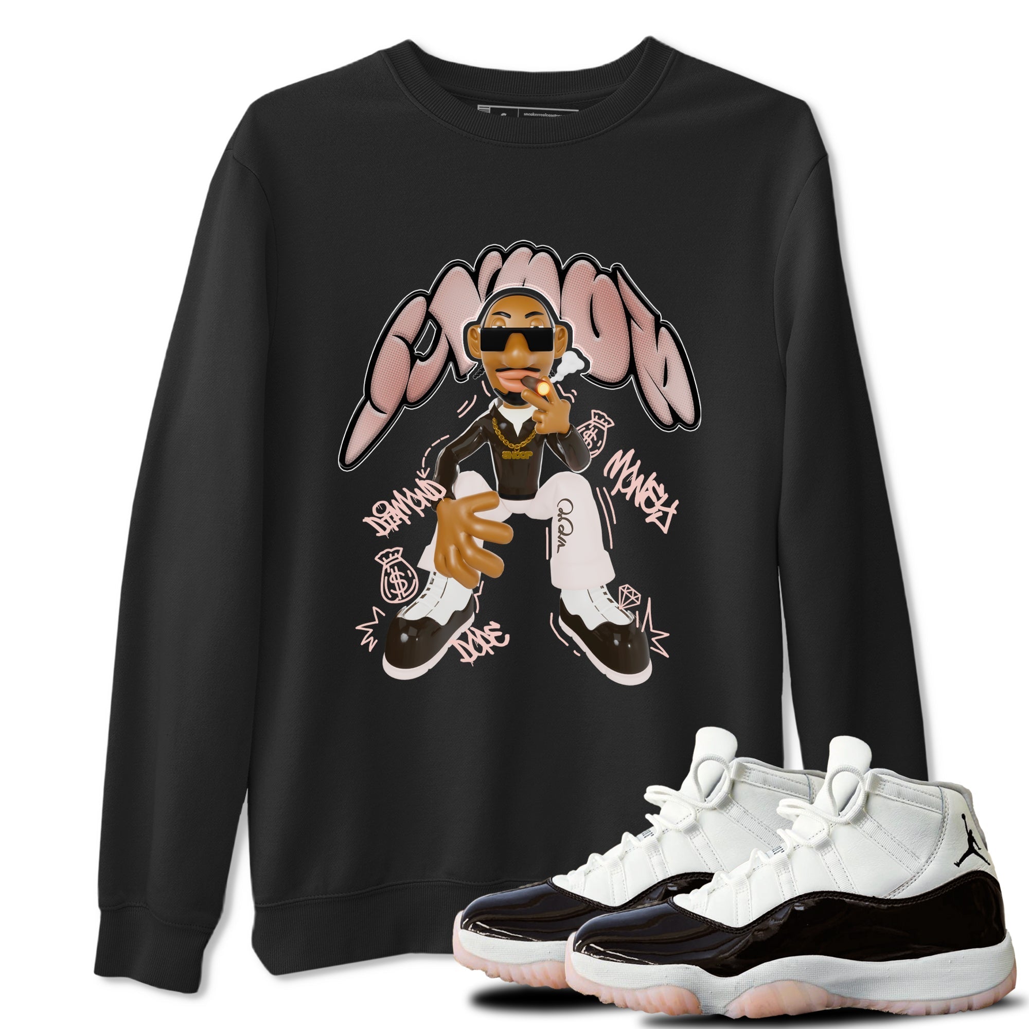 Snoop snkmatch Tee - Air Jordan 11 Neapolitan