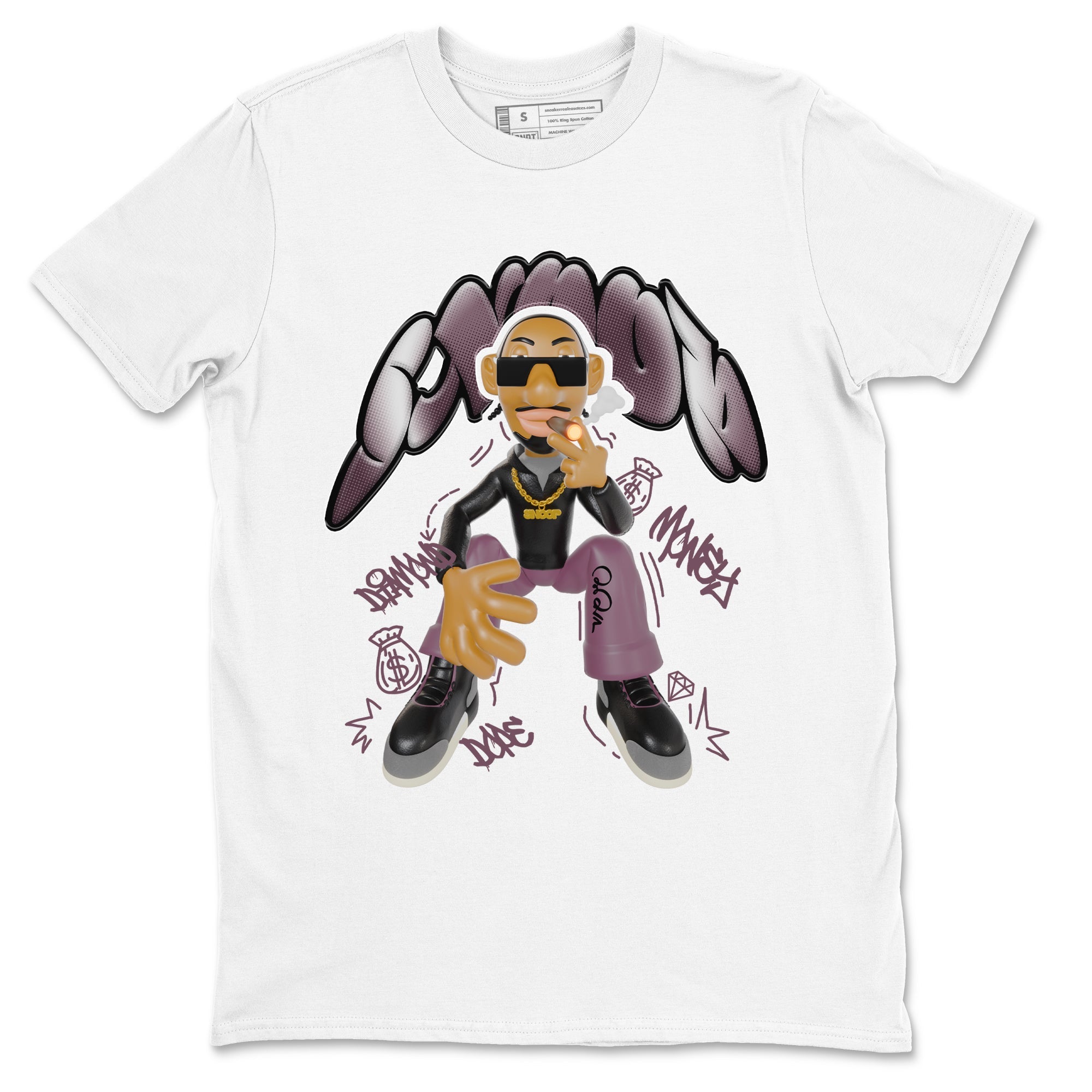 Snoop snkmatch Tees - Air Jordan 3 A Ma Maniere x Black