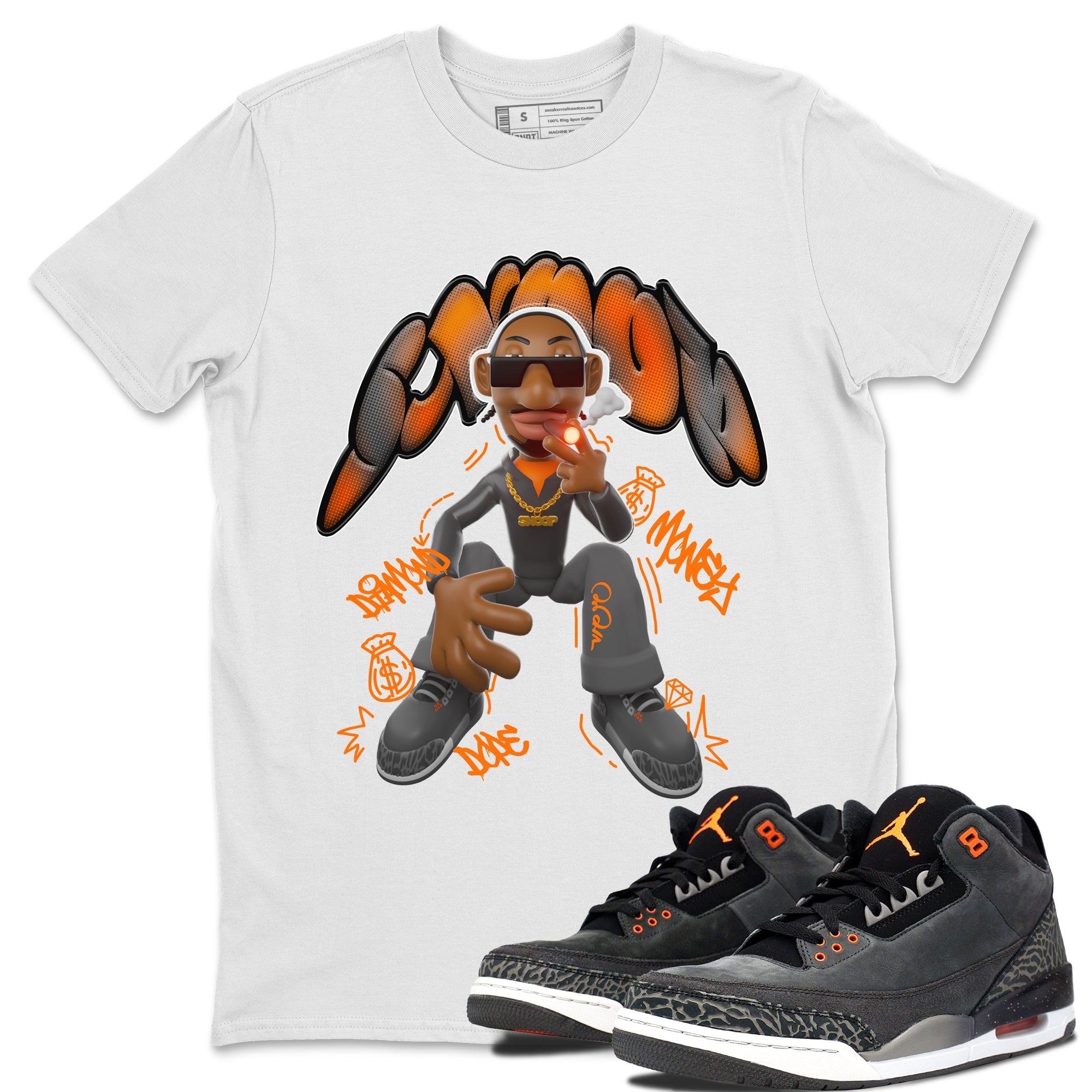Snoop snkmatch Tee - Air Jordan 3 Fear