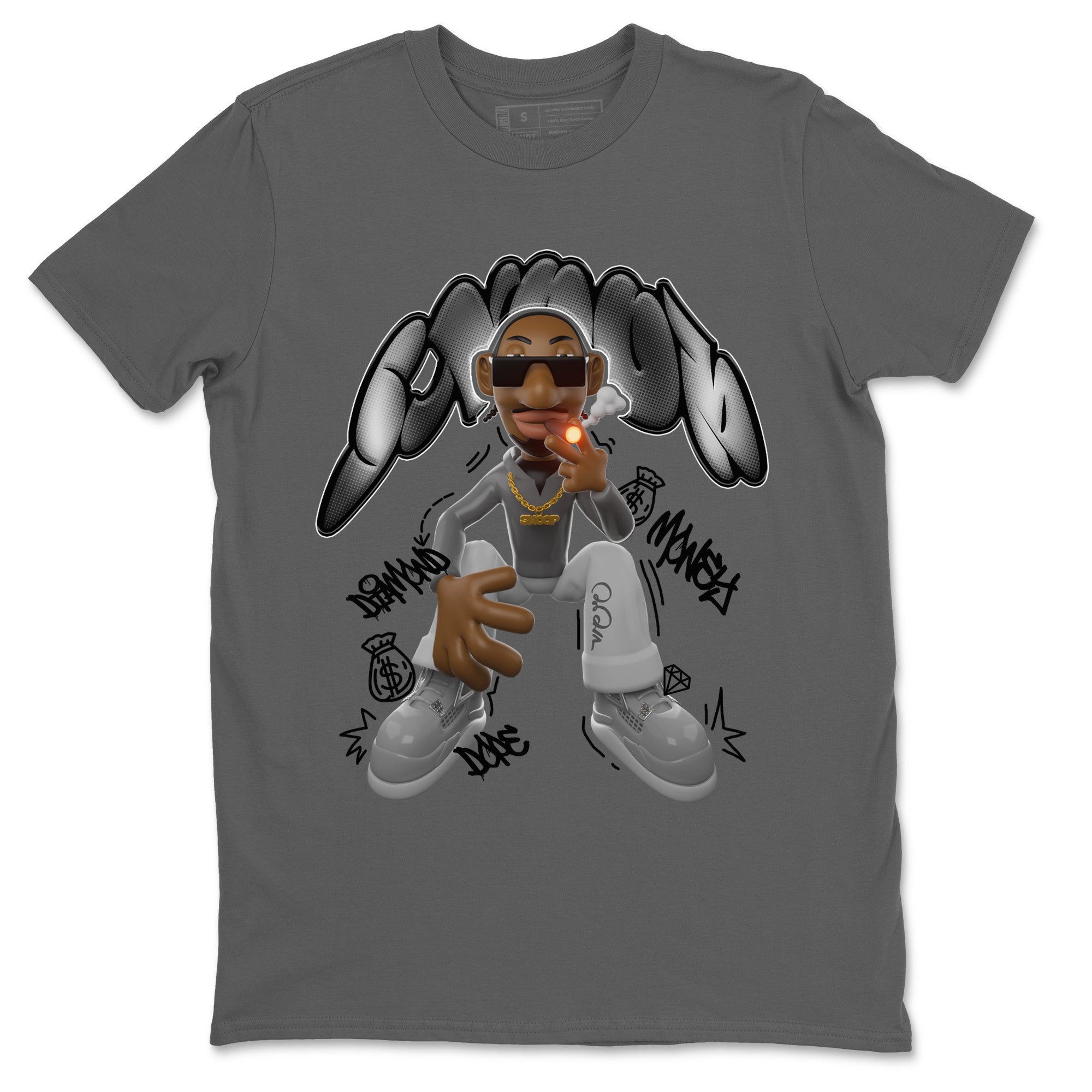 Snoop snkmatch Tee - Air Jordan 4 Frozen Moments