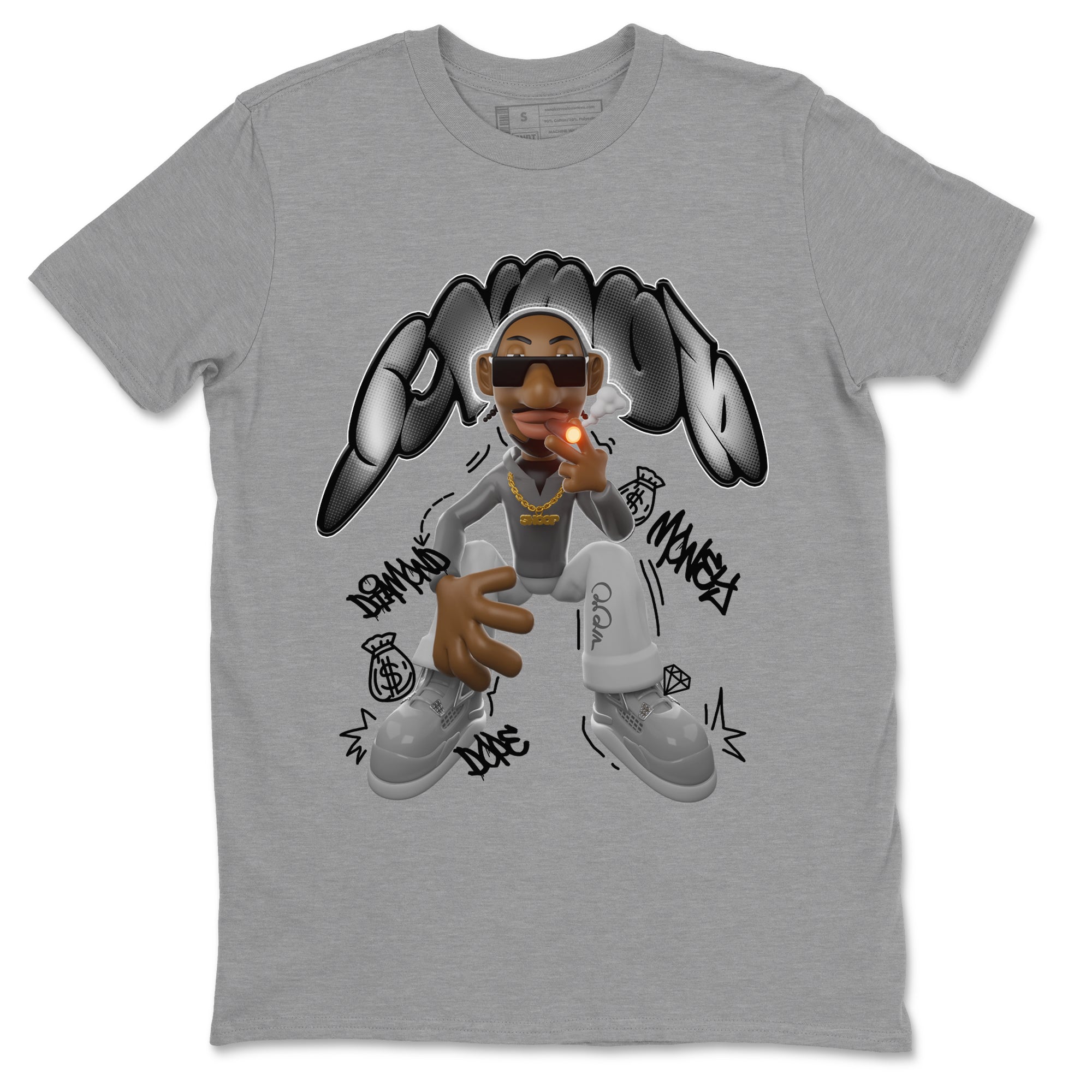 Snoop snkmatch Tee - Air Jordan 4 Frozen Moments