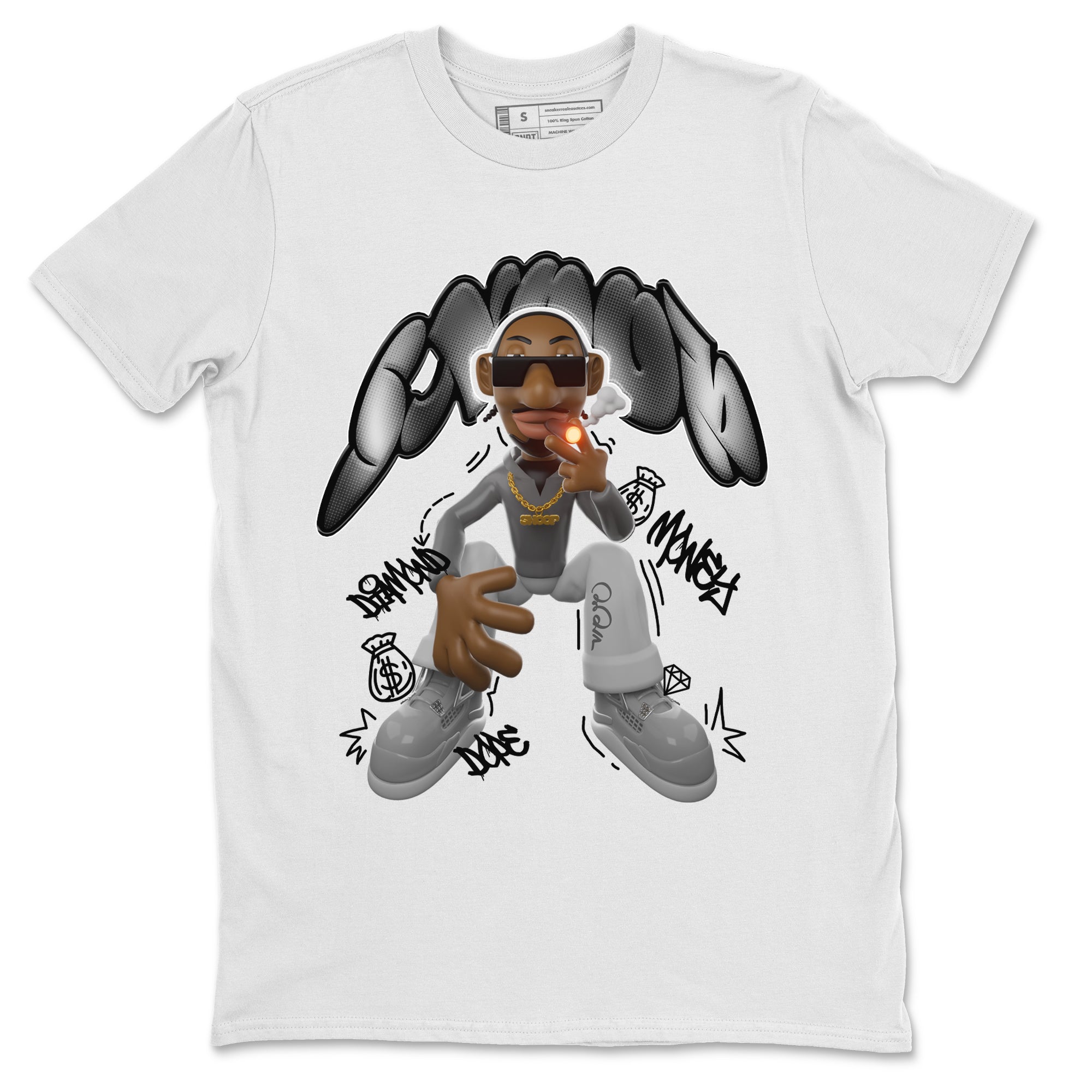 Snoop snkmatch Tee - Air Jordan 4 Frozen Moments