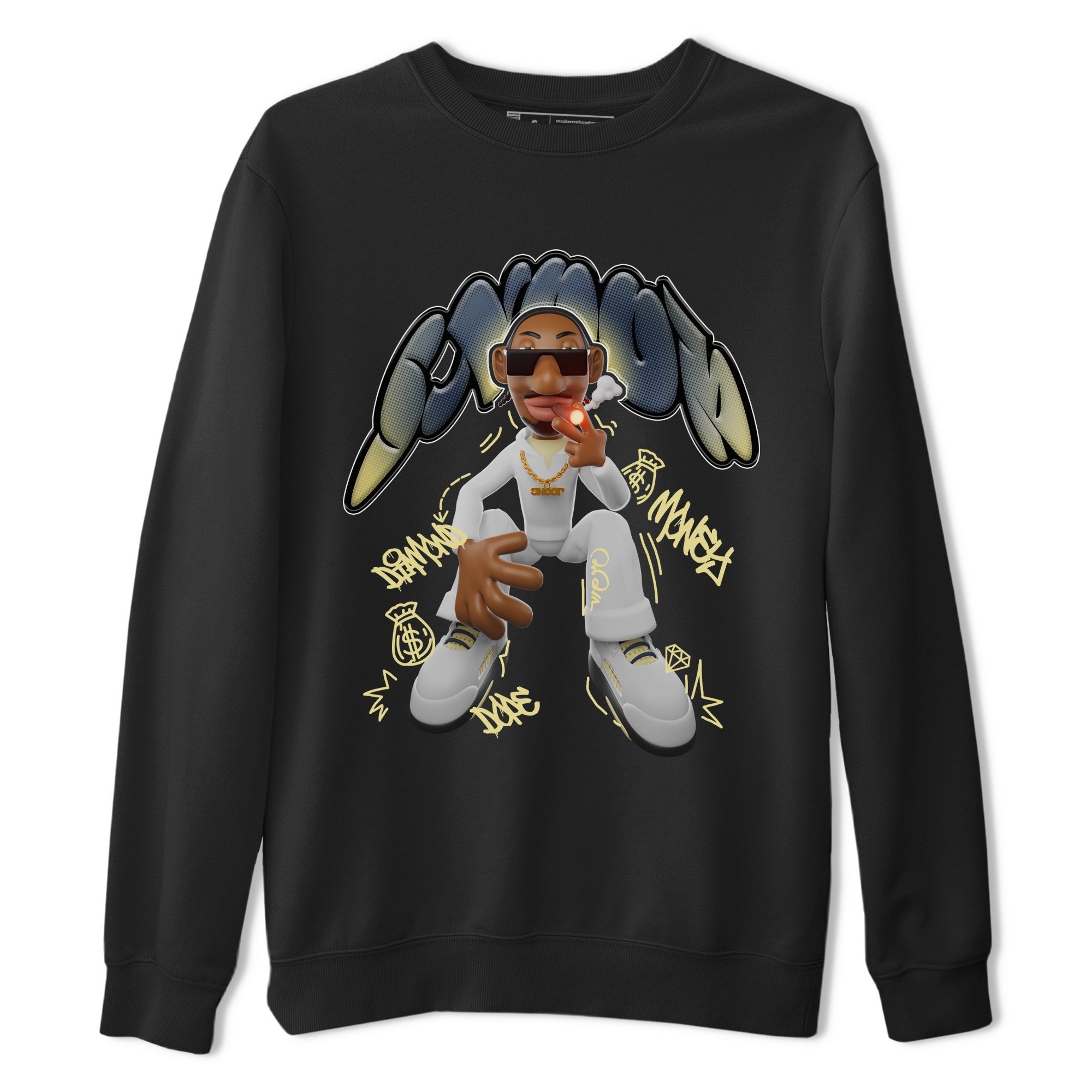 Snoop snkmatch Tee - Air Jordan 5 A Ma Maniere x Photon Dust