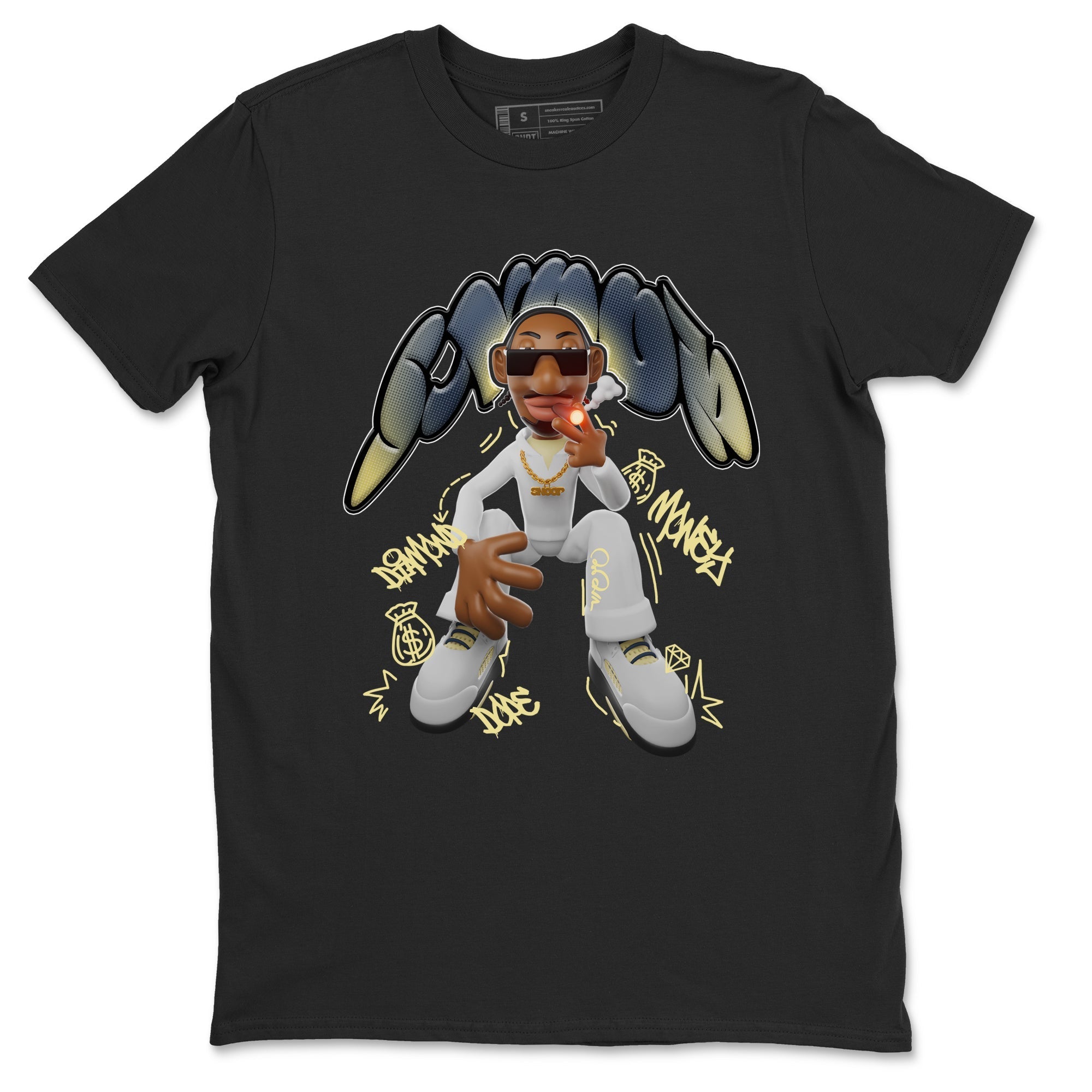 Snoop snkmatch Tee - Air Jordan 5 A Ma Maniere x Photon Dust