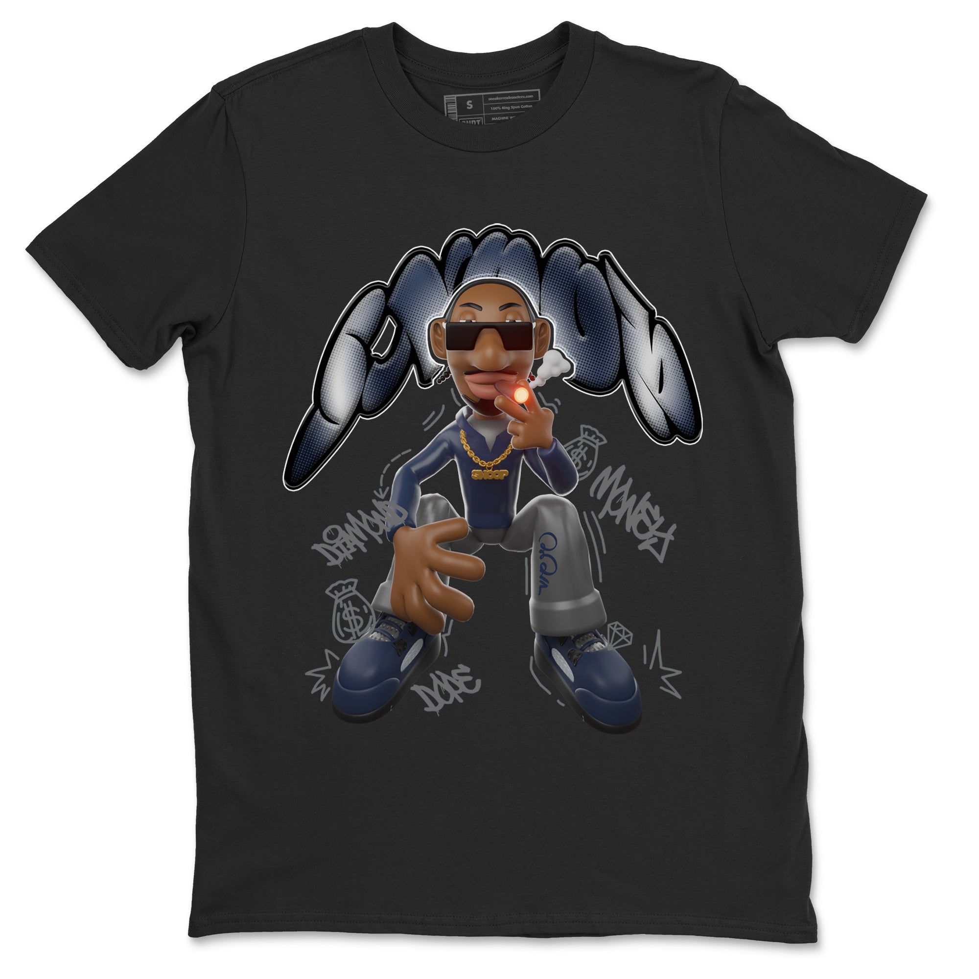 Snoop snkmatch Tee - Air Jordan 5 Georgetown