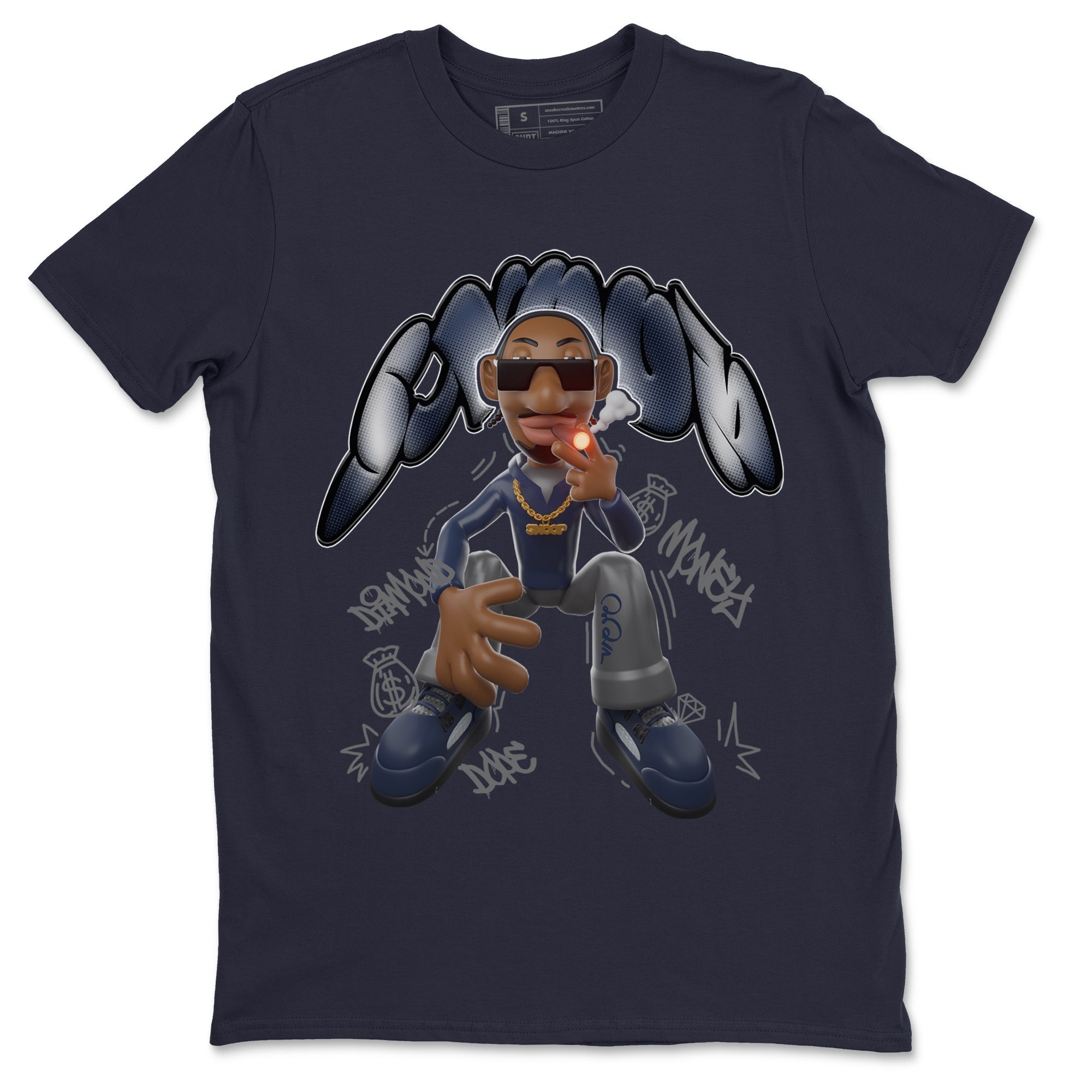 Snoop snkmatch Tee - Air Jordan 5 Georgetown